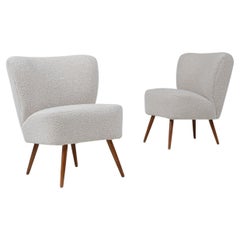 20th Century Danish Pair Of Upholstered Chairs