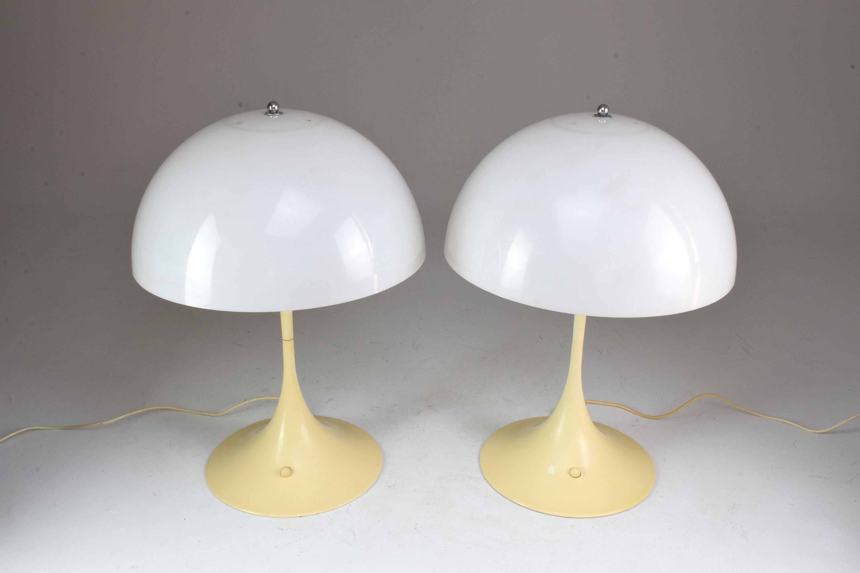 20th Century Danish Table Lamps by Verner Panton for Louis Poulsen, 1970s 6
