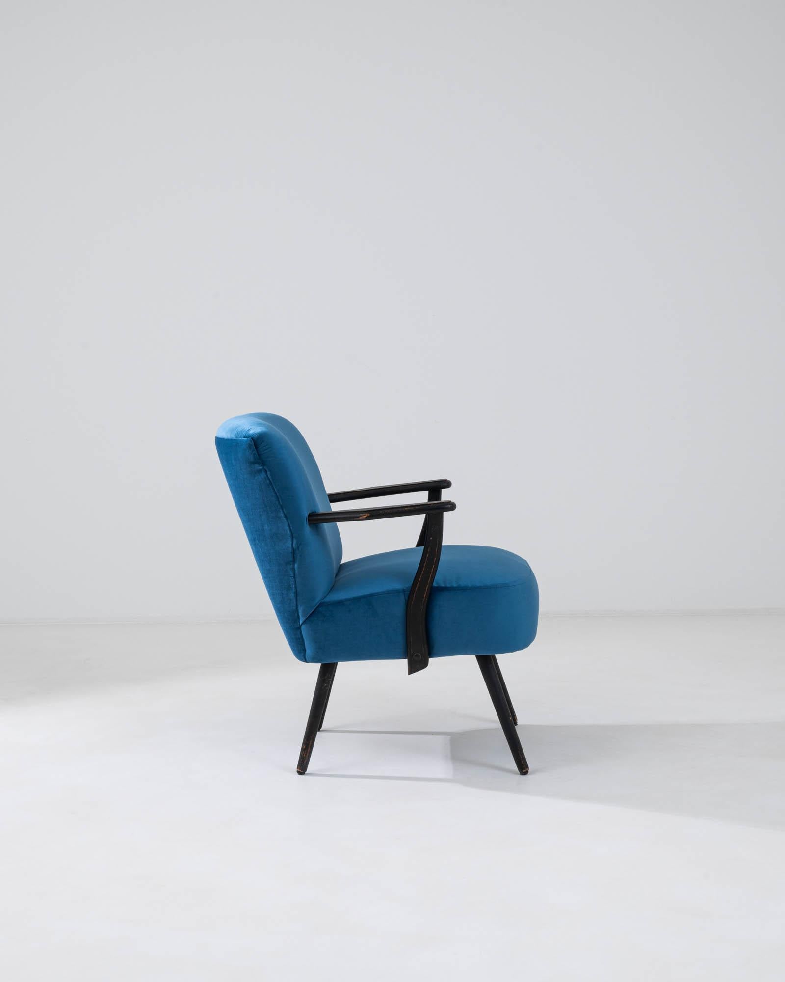 Upholstery 20th Century Danish Upholstered Armchair For Sale
