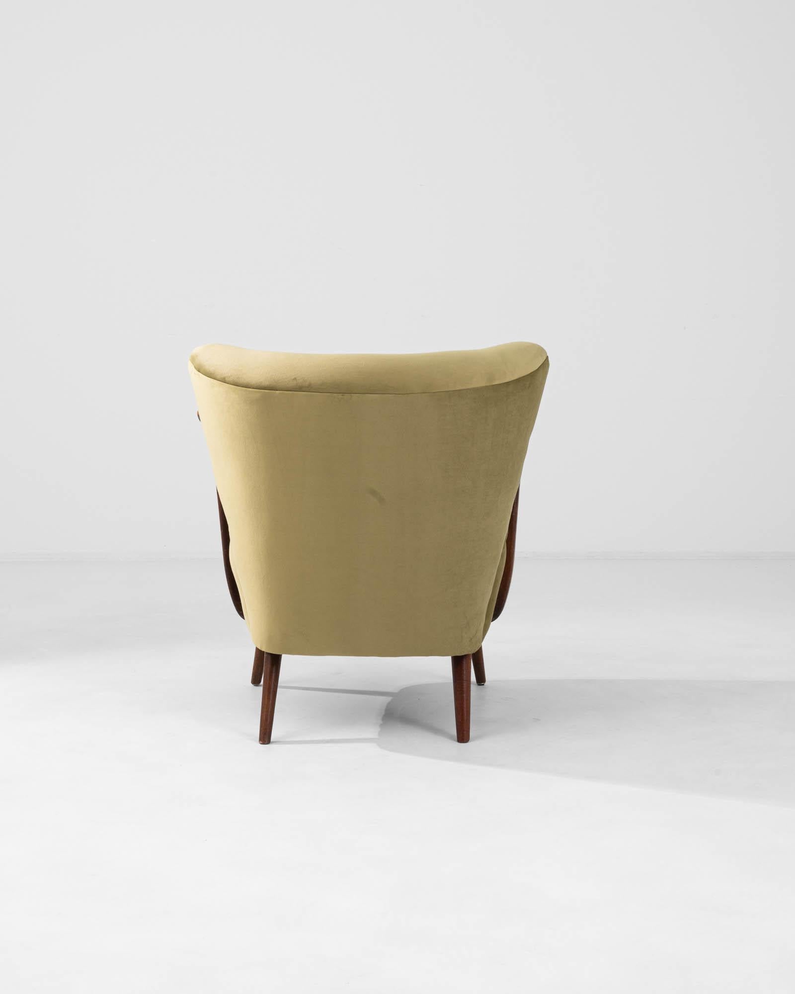20th Century Danish Upholstered Armchair For Sale 1