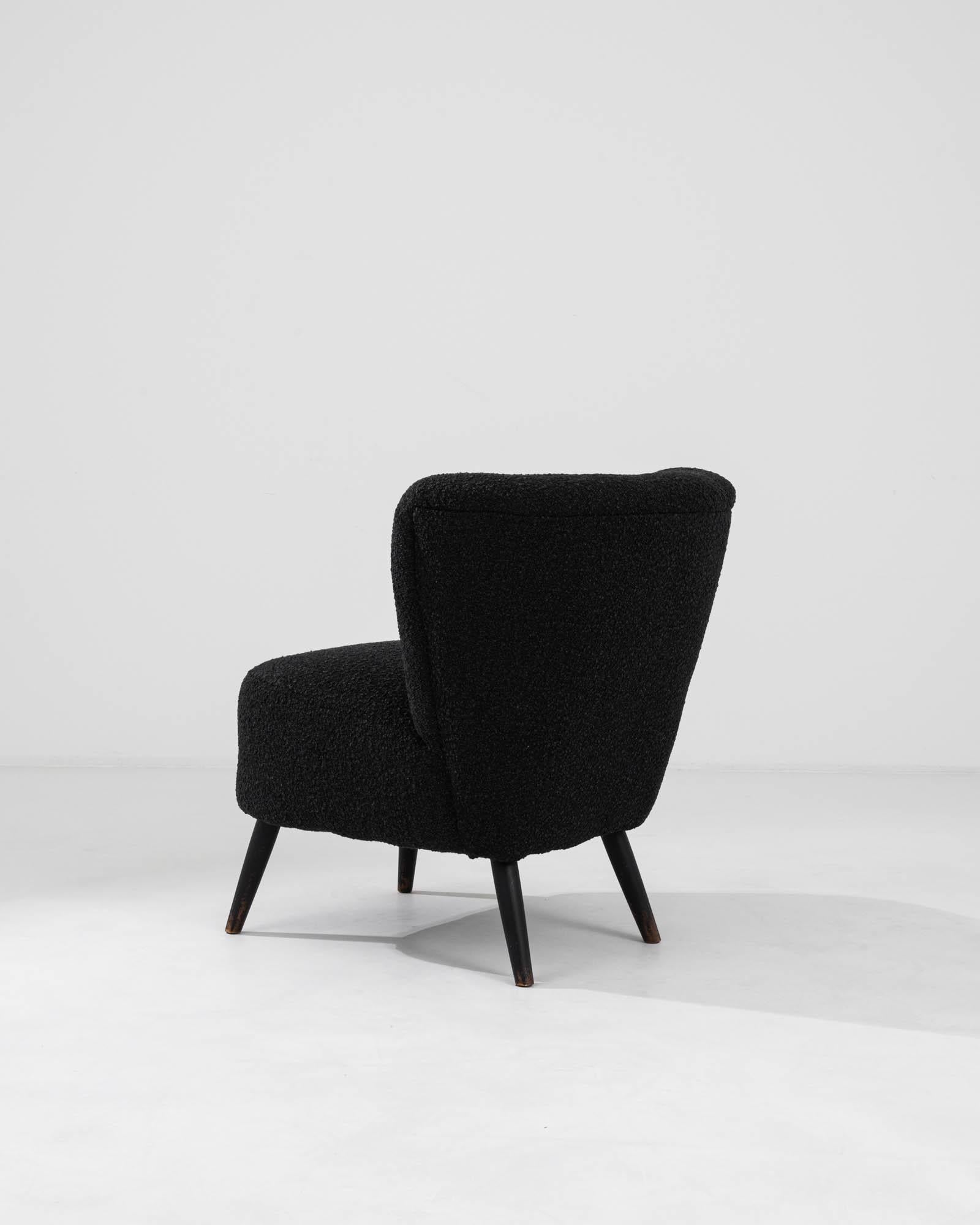 20th Century Danish Upholstered Armchair  1