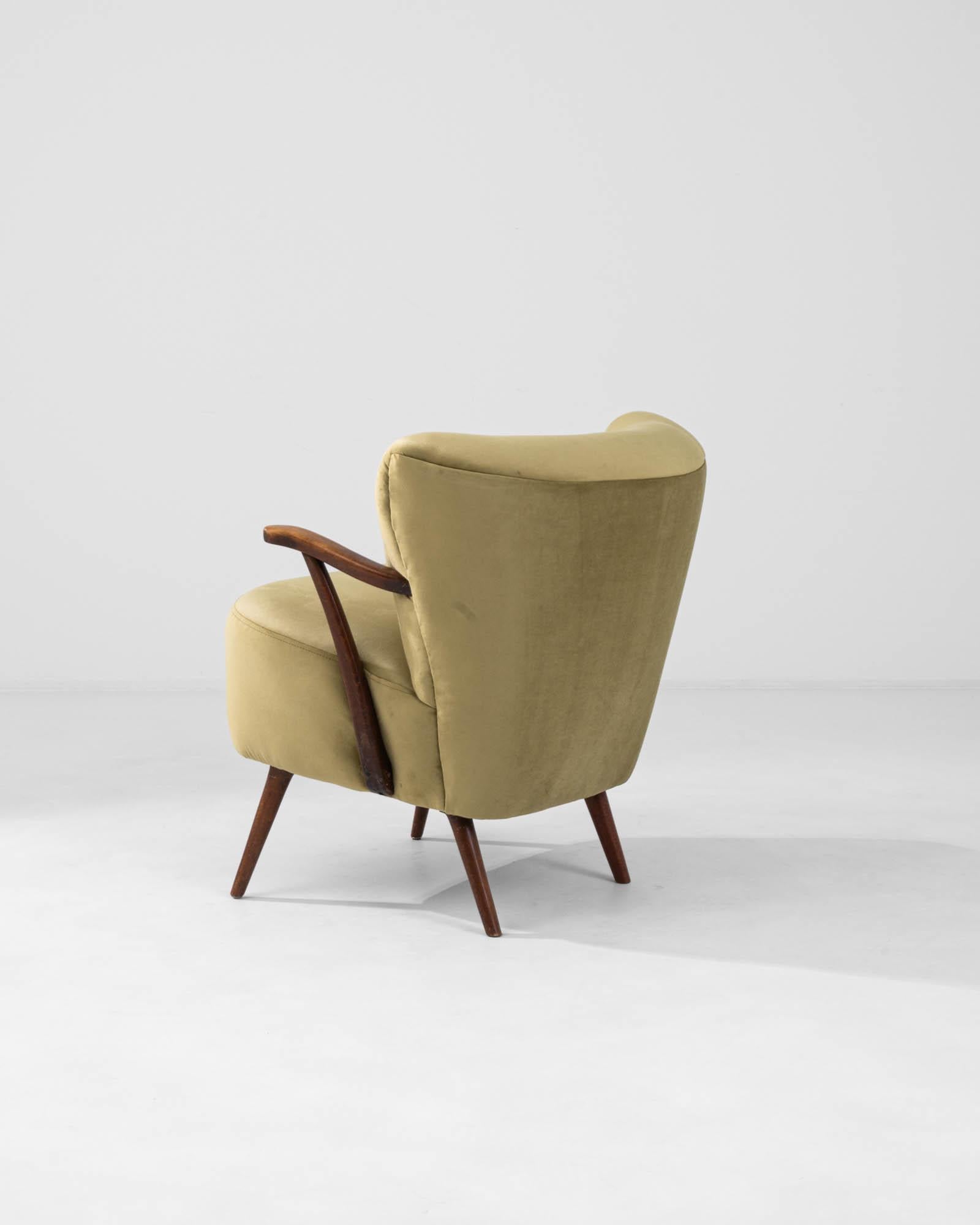 20th Century Danish Upholstered Armchair For Sale 4