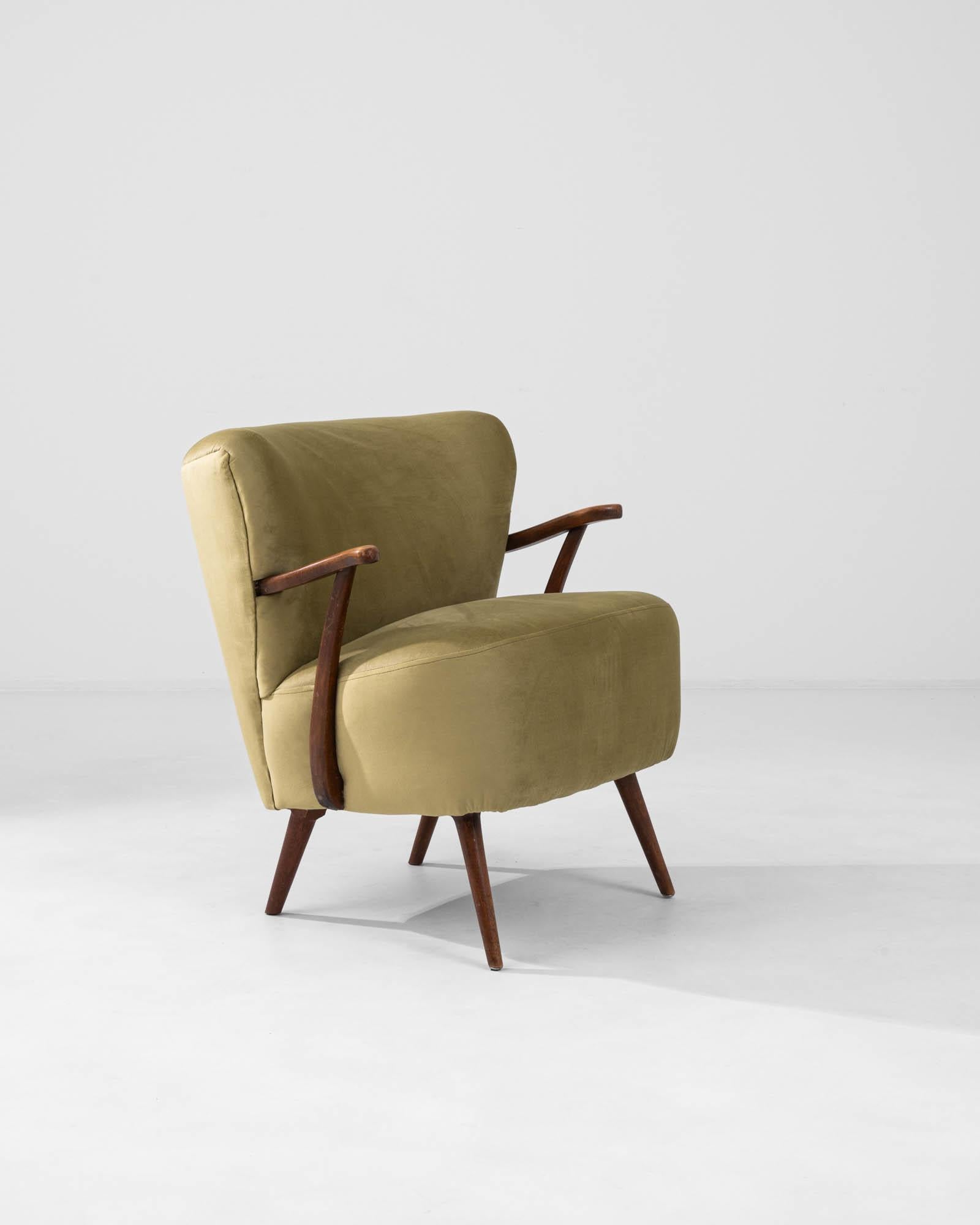 20th Century Danish Upholstered Armchair For Sale 5