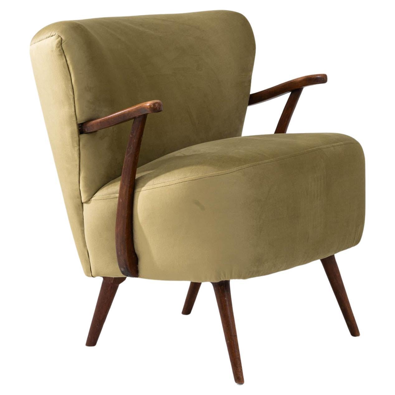 20th Century Danish Upholstered Armchair For Sale