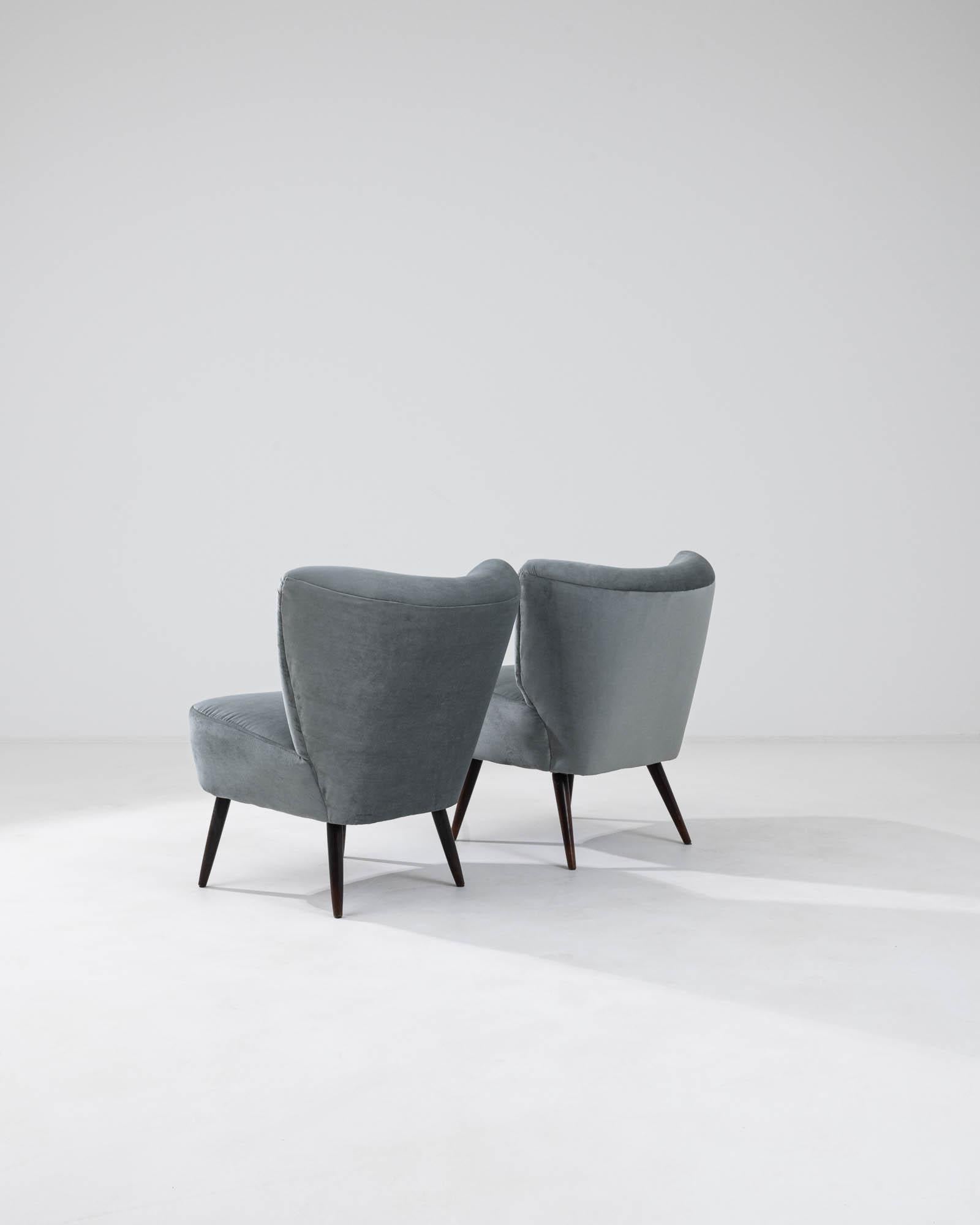 20th Century Danish Upholstered Armchairs, a Pair For Sale 1