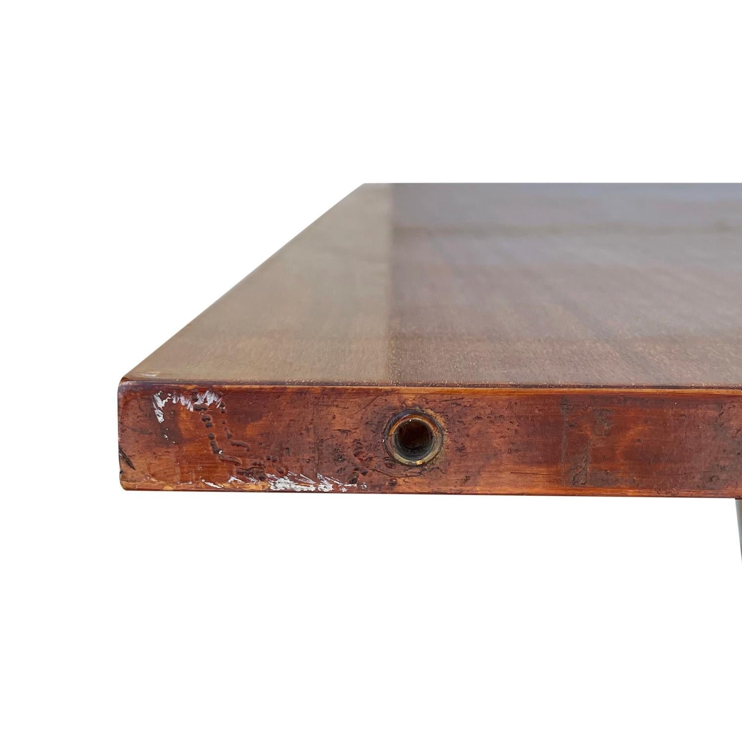 Table de salle à manger, table d'appoint en noyer pliante du 20e siècle, danoise, vintage et sculpturale en vente 7