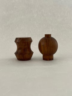 20th Century Danish Walnut S/P Shakers