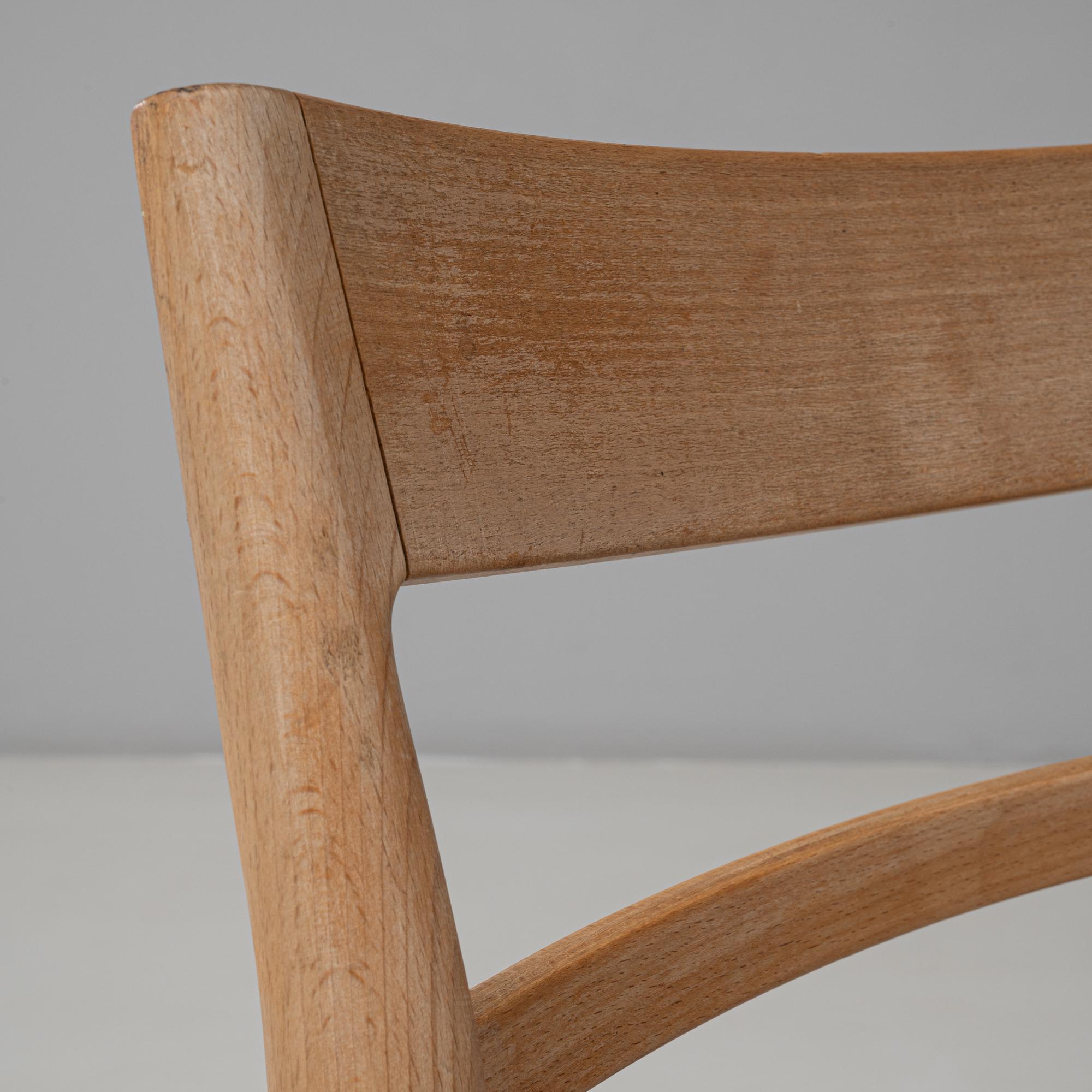 Sedia da pranzo danese in legno del XX secolo di Kurt Østervig in vendita 8