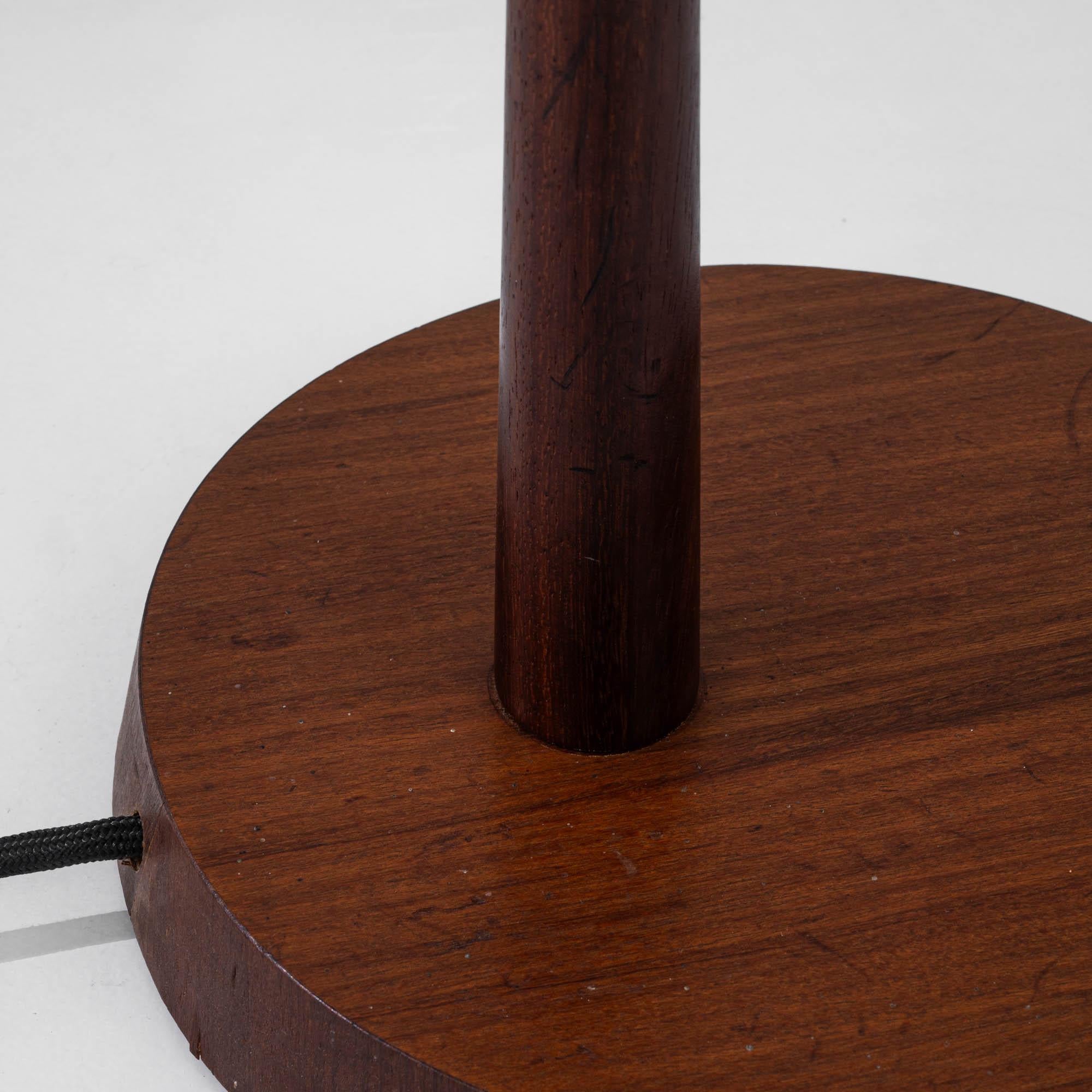 20th Century Danish Wooden Floor Lamp For Sale 7