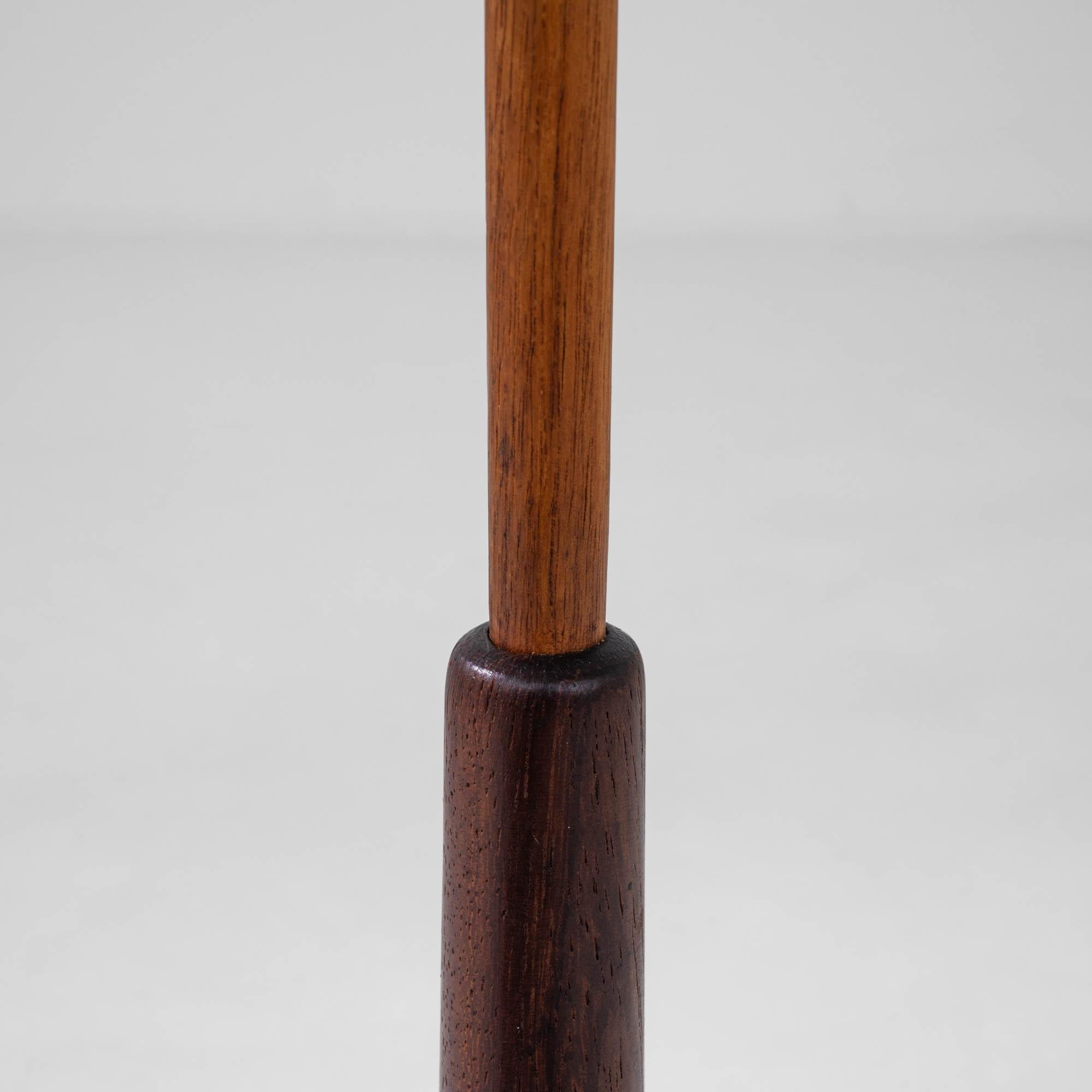 20th Century Danish Wooden Floor Lamp For Sale 8