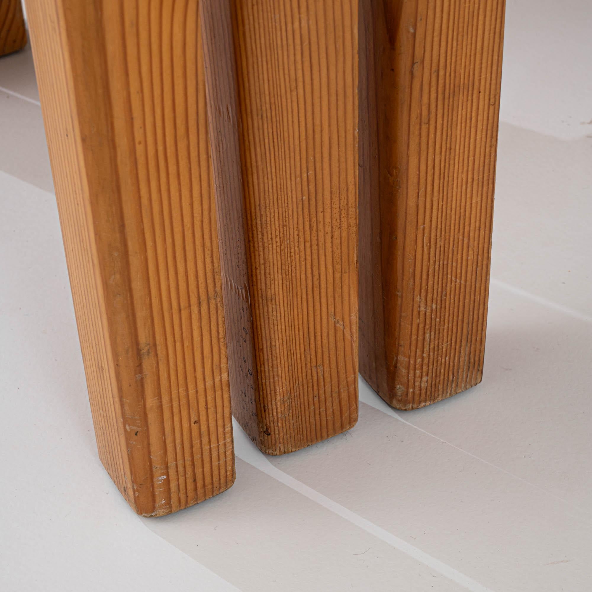 20th Century Danish Wooden Nesting Tables, Set of 3 For Sale 8
