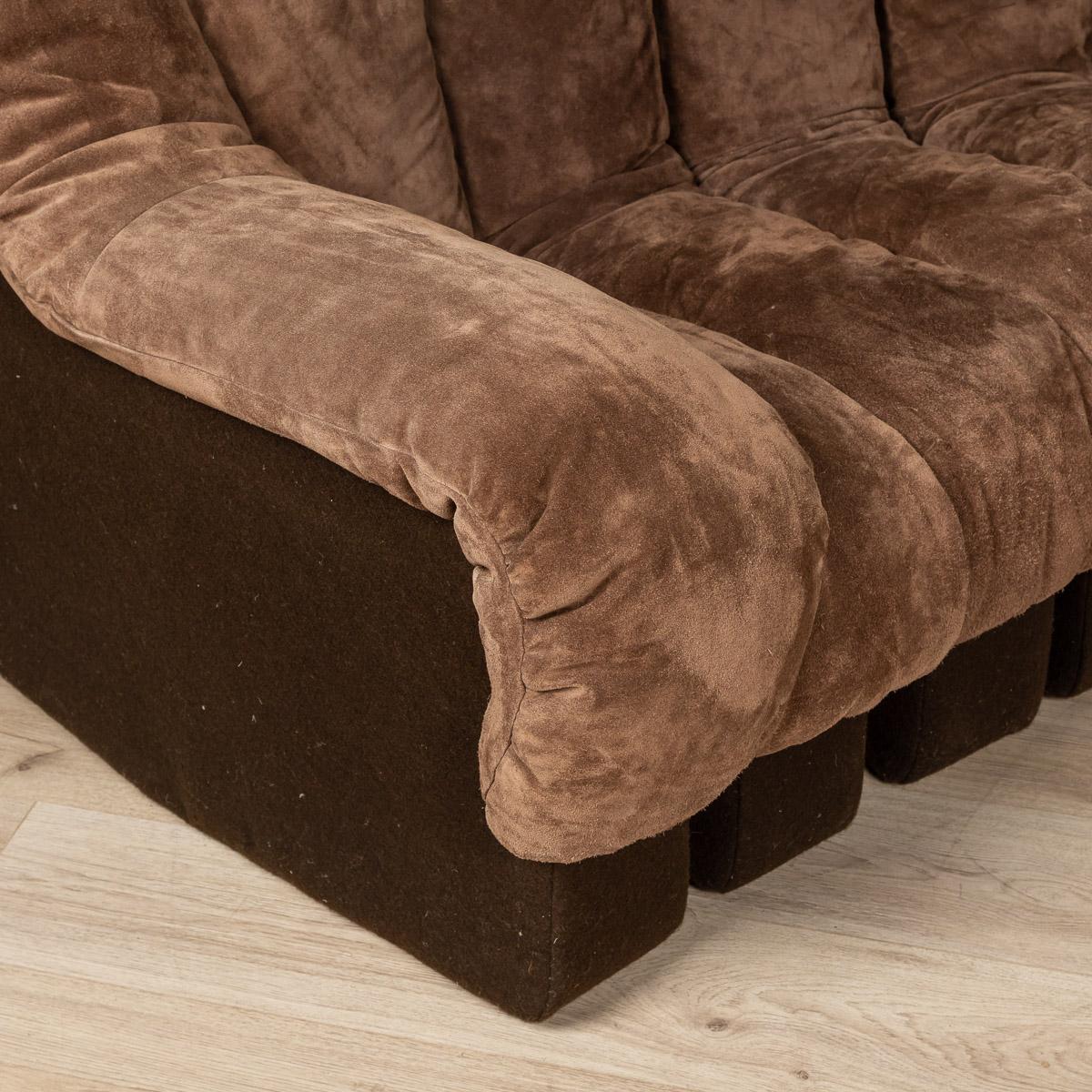 20th Century De Sede Suede And Felt 