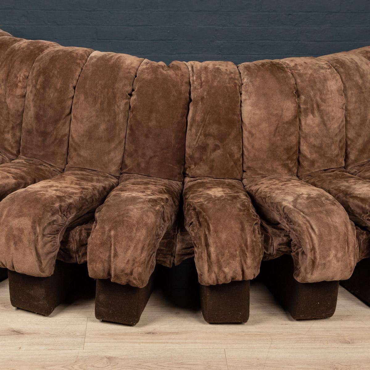 20th Century De Sede Suede And Felt 