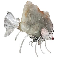 20th Century De Vecchi Animal Sculpture, Fish