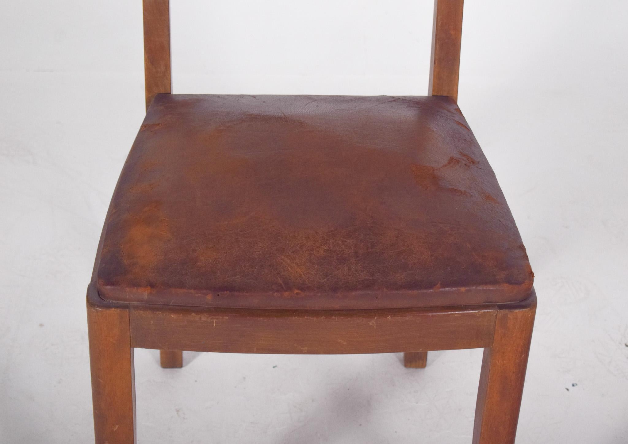 Early 20th Century 20th Century Deco-Style Dining Chair For Sale