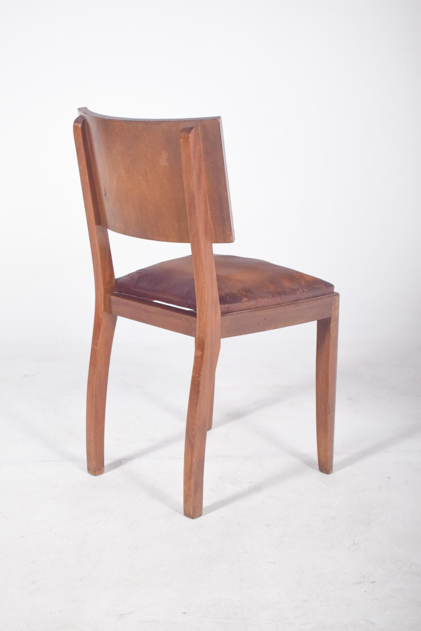 20th Century Deco-Style Dining Chair For Sale 1