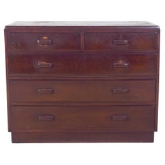 Antique 20th Century Deco-Style English Chest of Drawers
