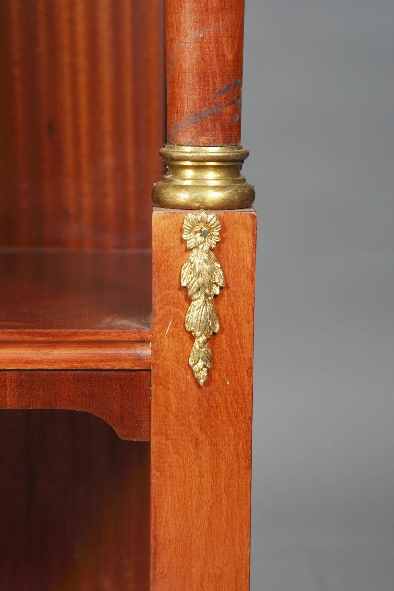 20th Century Decorative Cabinet in Empire Style Mahogany For Sale 9