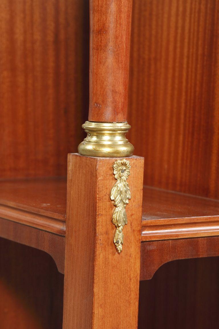 20th Century Decorative Cabinet in Empire Style Mahogany For Sale 11