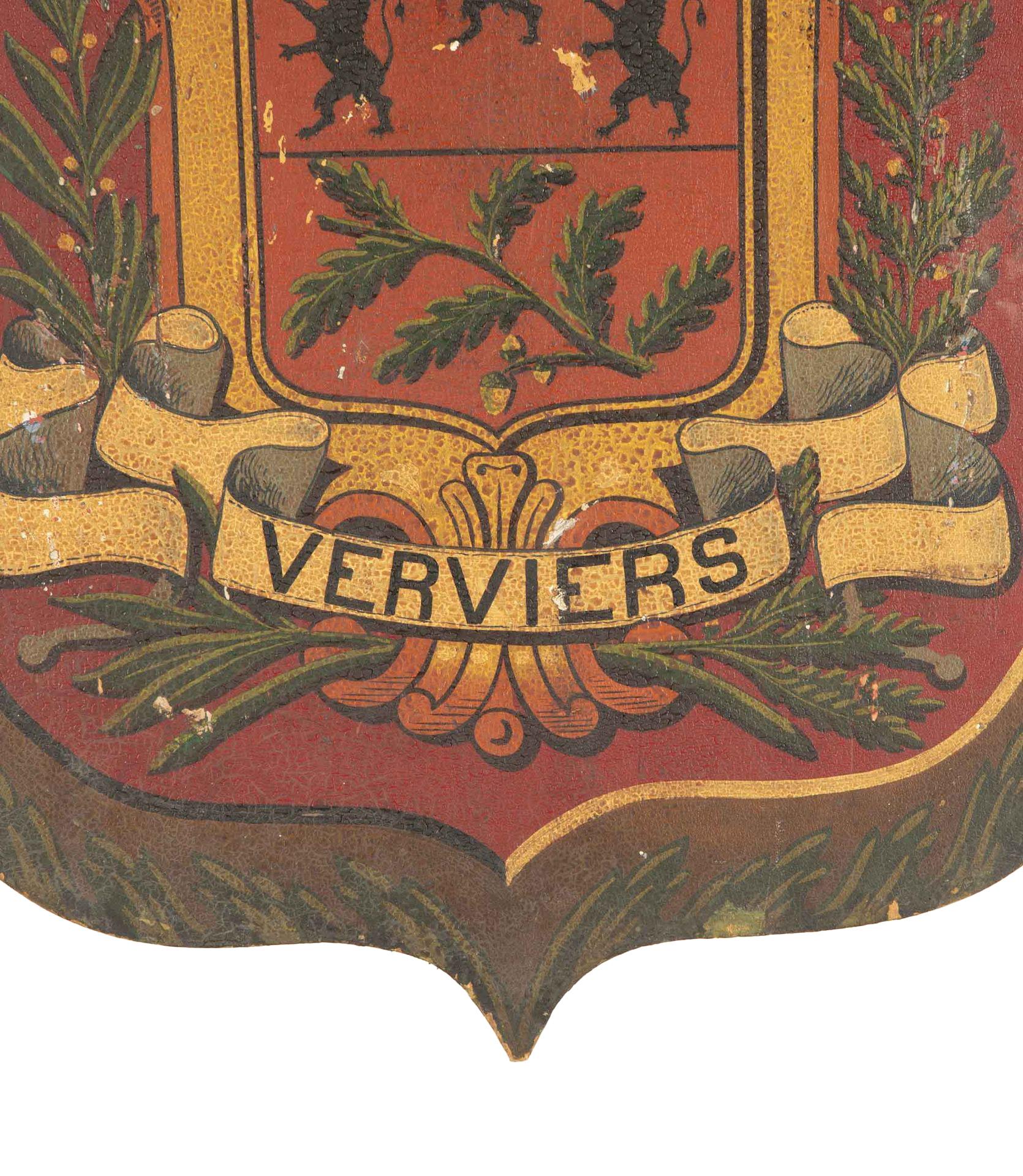 Armorial décoratif peint à la main du 20ème siècle Bon état - En vente à Tetbury, Gloucestershire