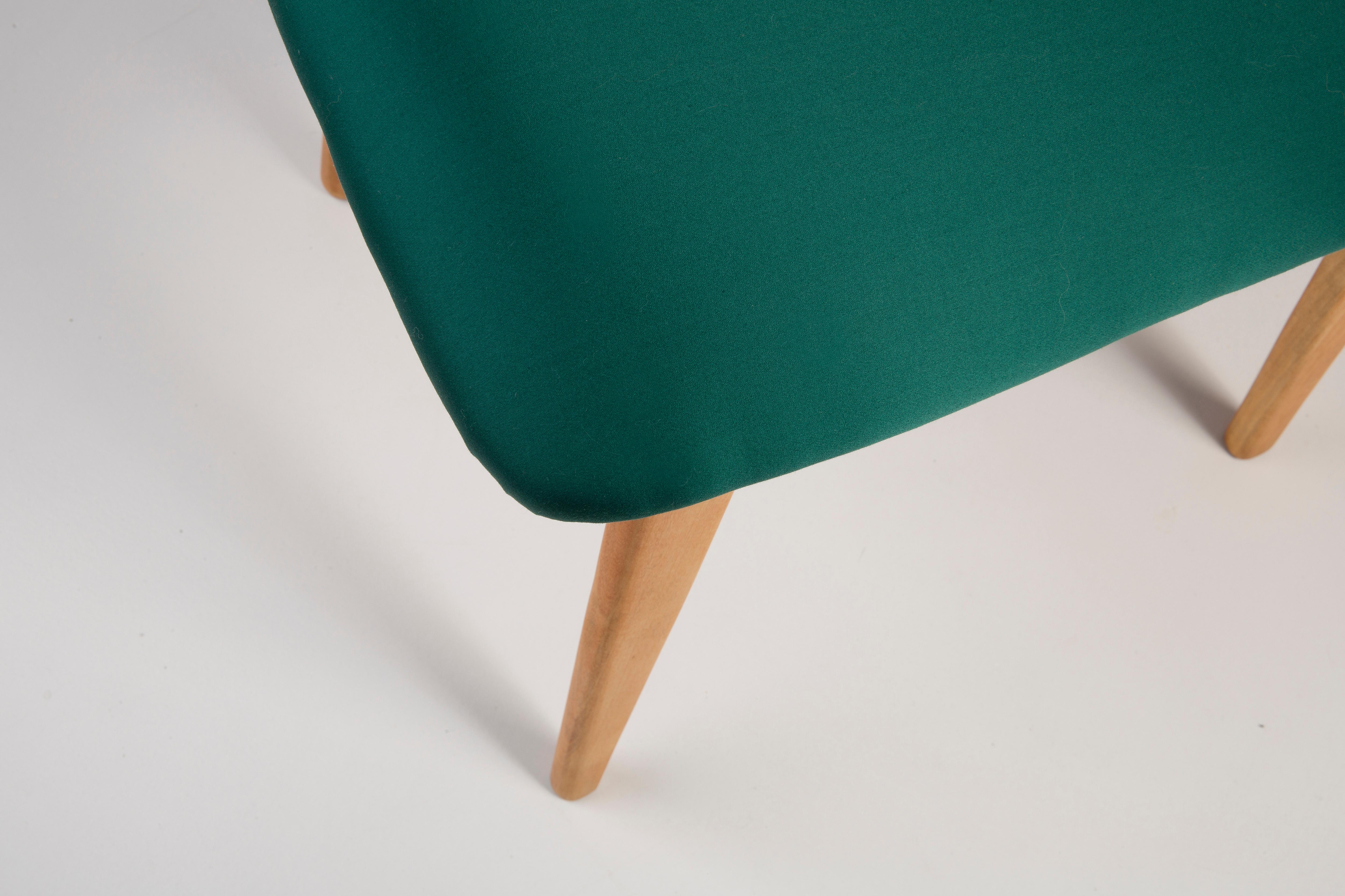 20th Century Dedar Tabularasa Green Chair, 1960s For Sale 4