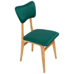 Vintage 20th Century Dedar Tabularasa Green Chair, 1960s