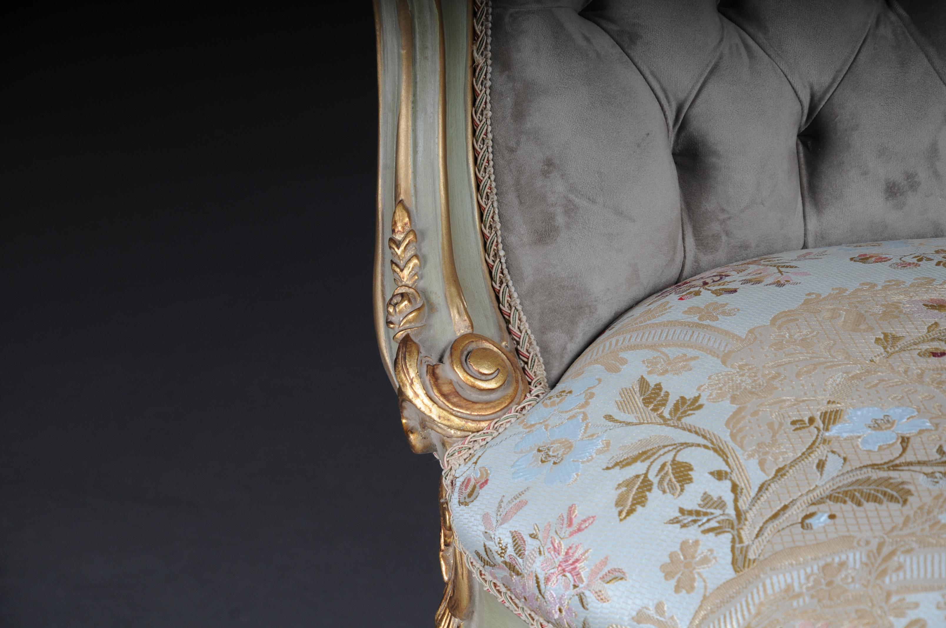 20th Century Delightful Elegant French Sofa/Bench/Canapee Louis XV 5