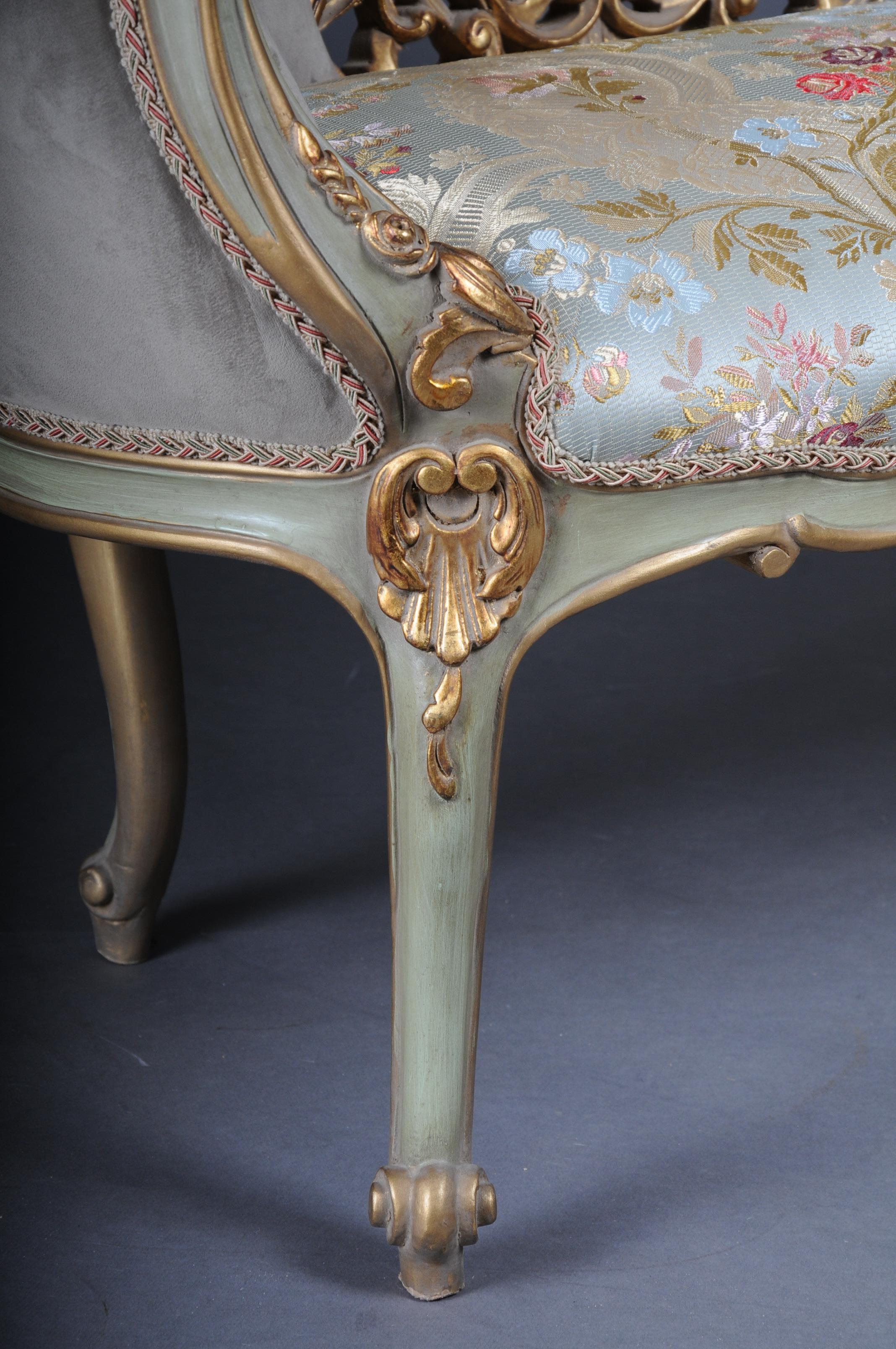 20th Century Delightful Elegant French Sofa/Bench/Canapee Louis XV 3
