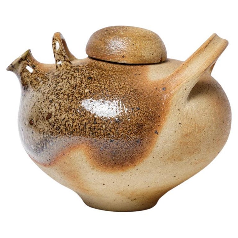Nadia Tea 20th Century Design Nadia Pasquer Ceramic Tea Pot or Pitcher La Borne ...