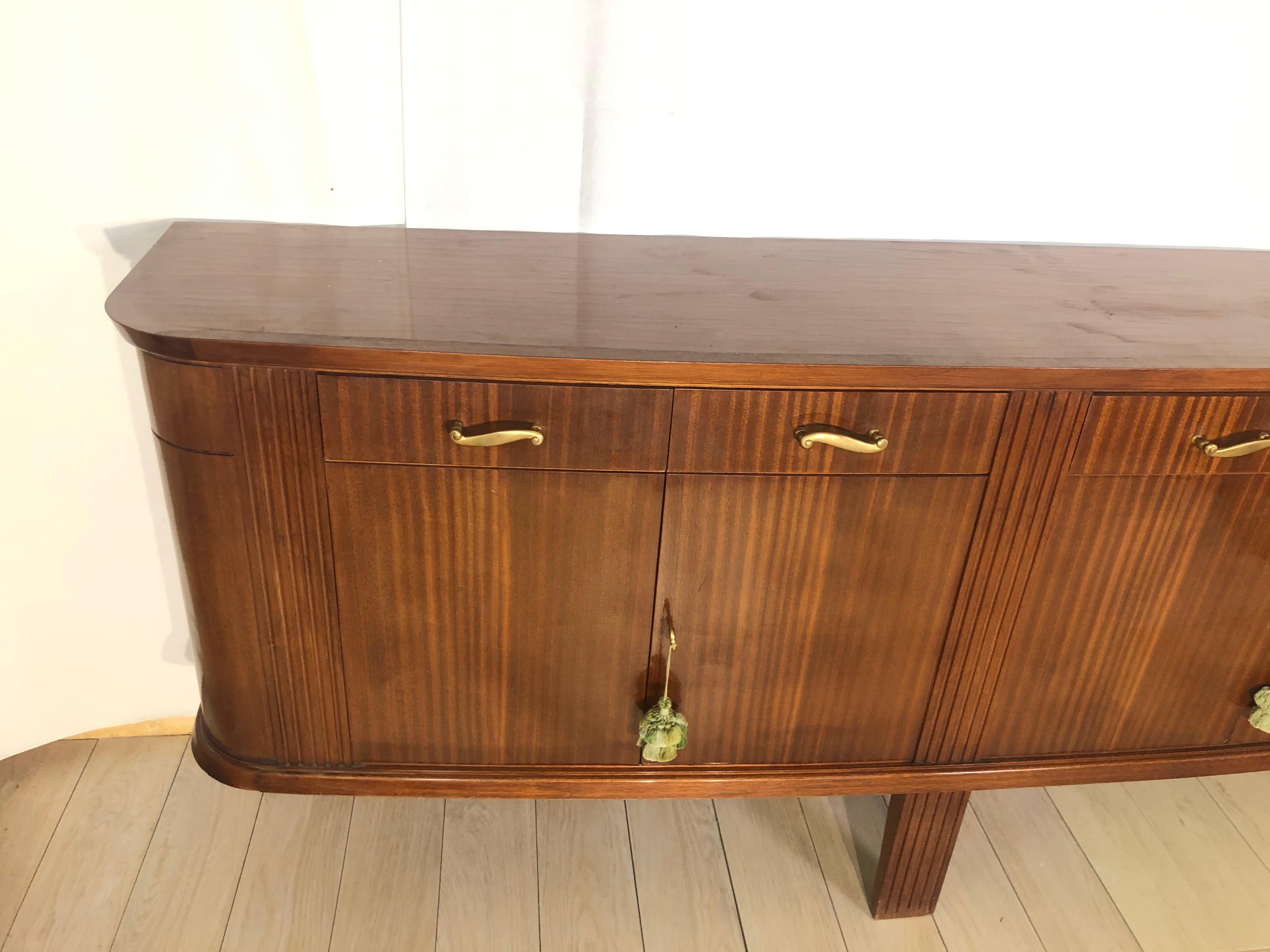 Other 20th Century Design Sideboard in Mahogany, 1970s For Sale
