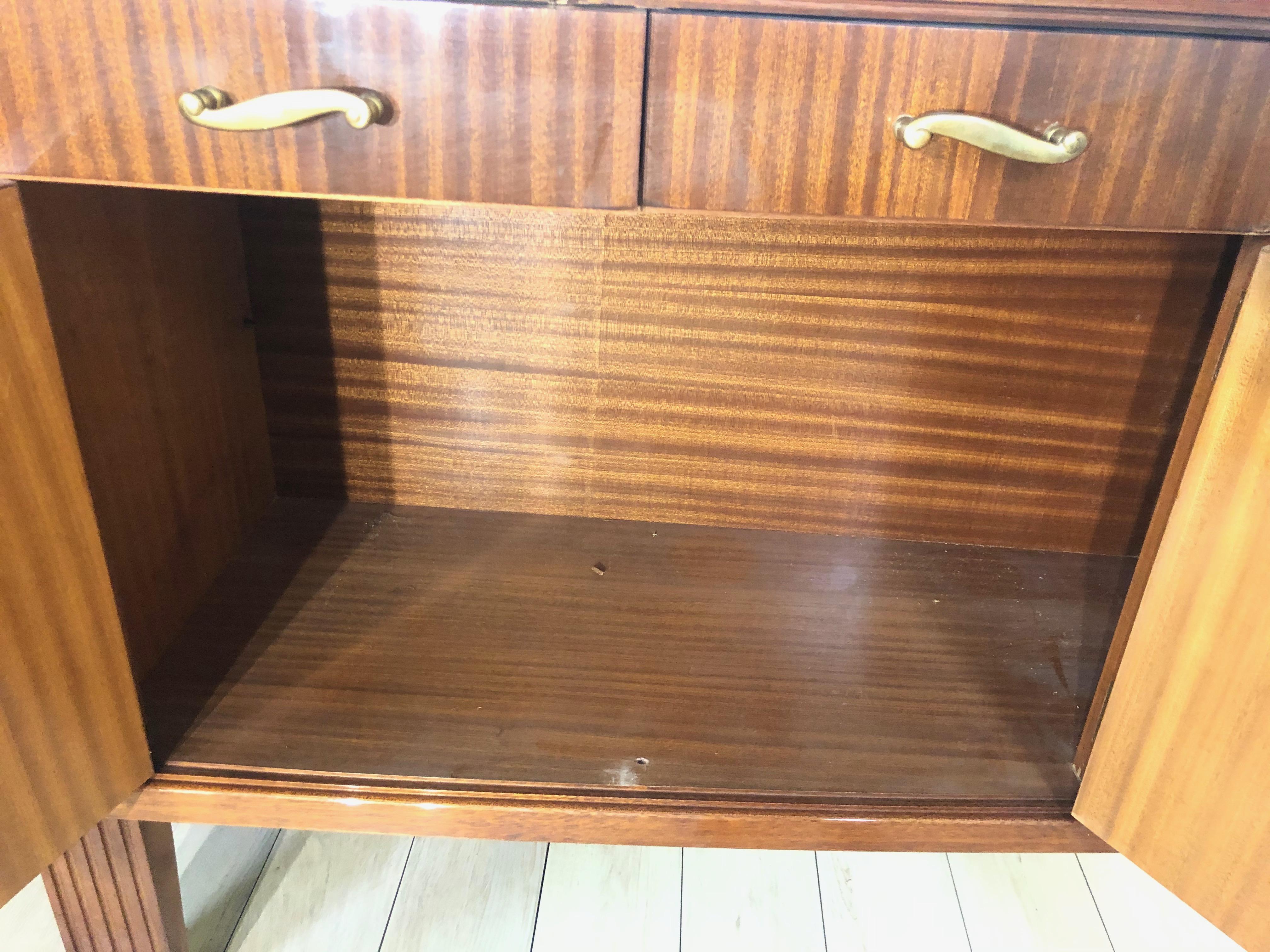 20th Century Design Sideboard in Mahogany, 1970s For Sale 2