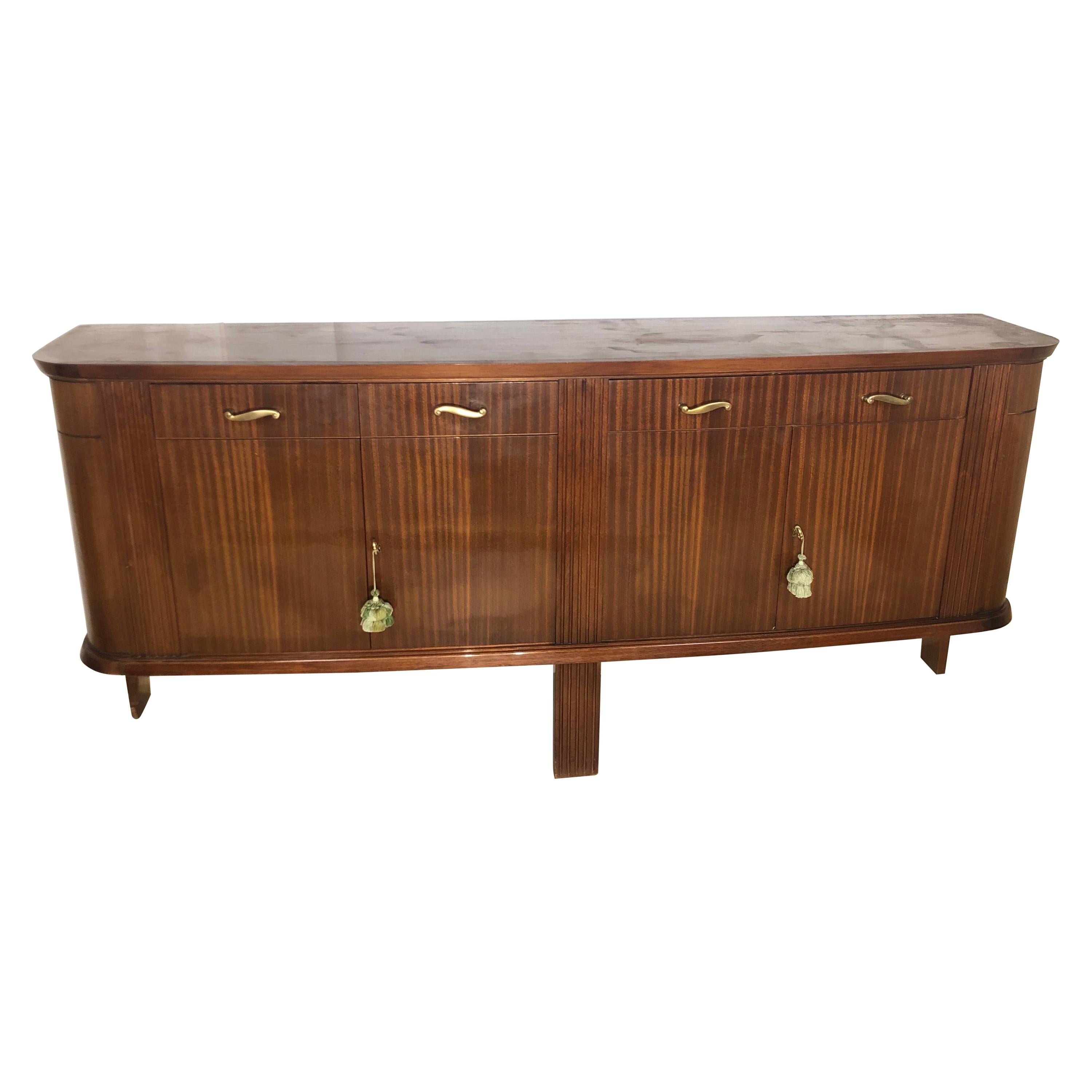20th Century Design Sideboard in Mahogany, 1970s For Sale