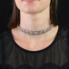 20th Century Diamonds Platinum Transformation Necklace