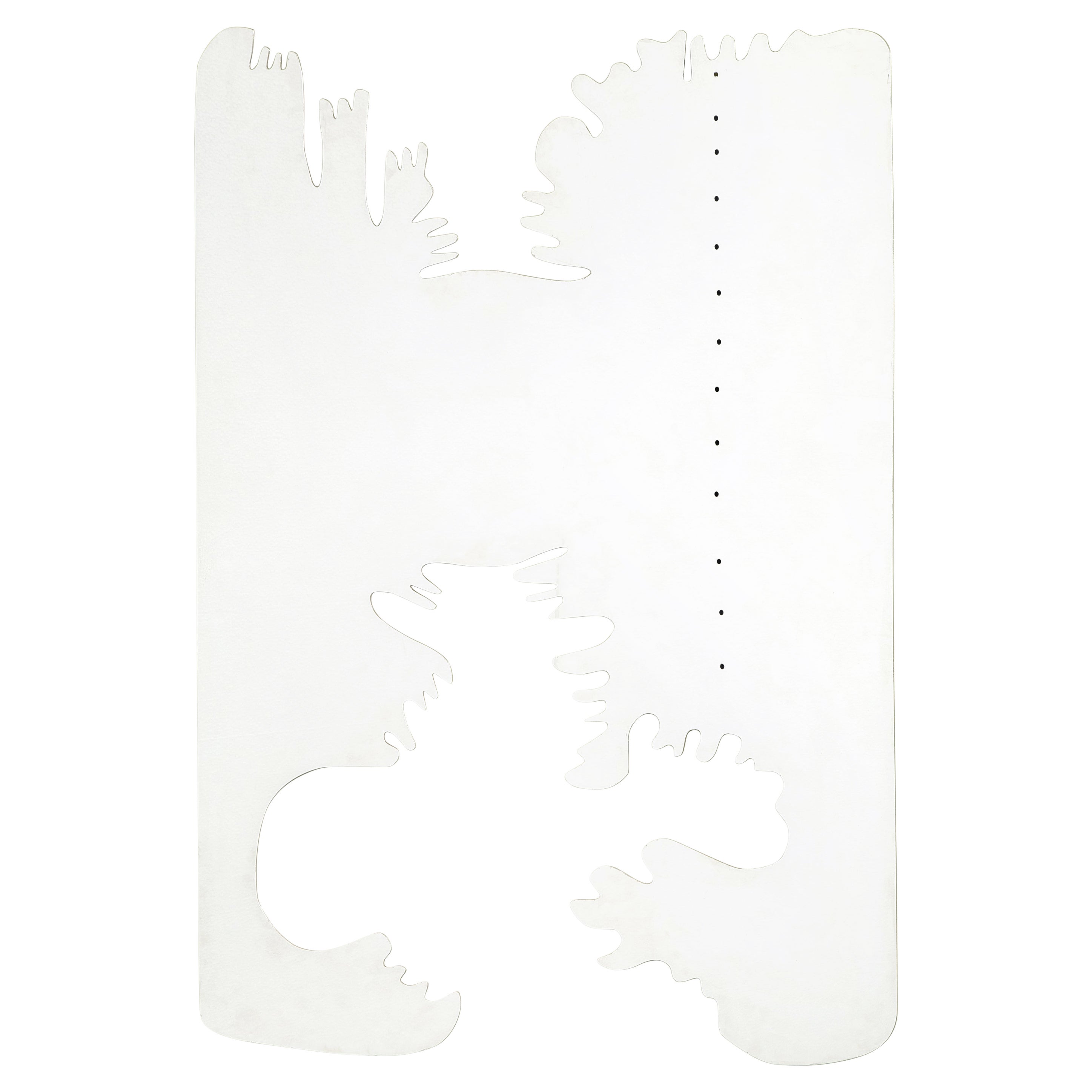 Pannello da parete/specchio di Dino Gavina e Lucio Fontana del XX secolo in vendita