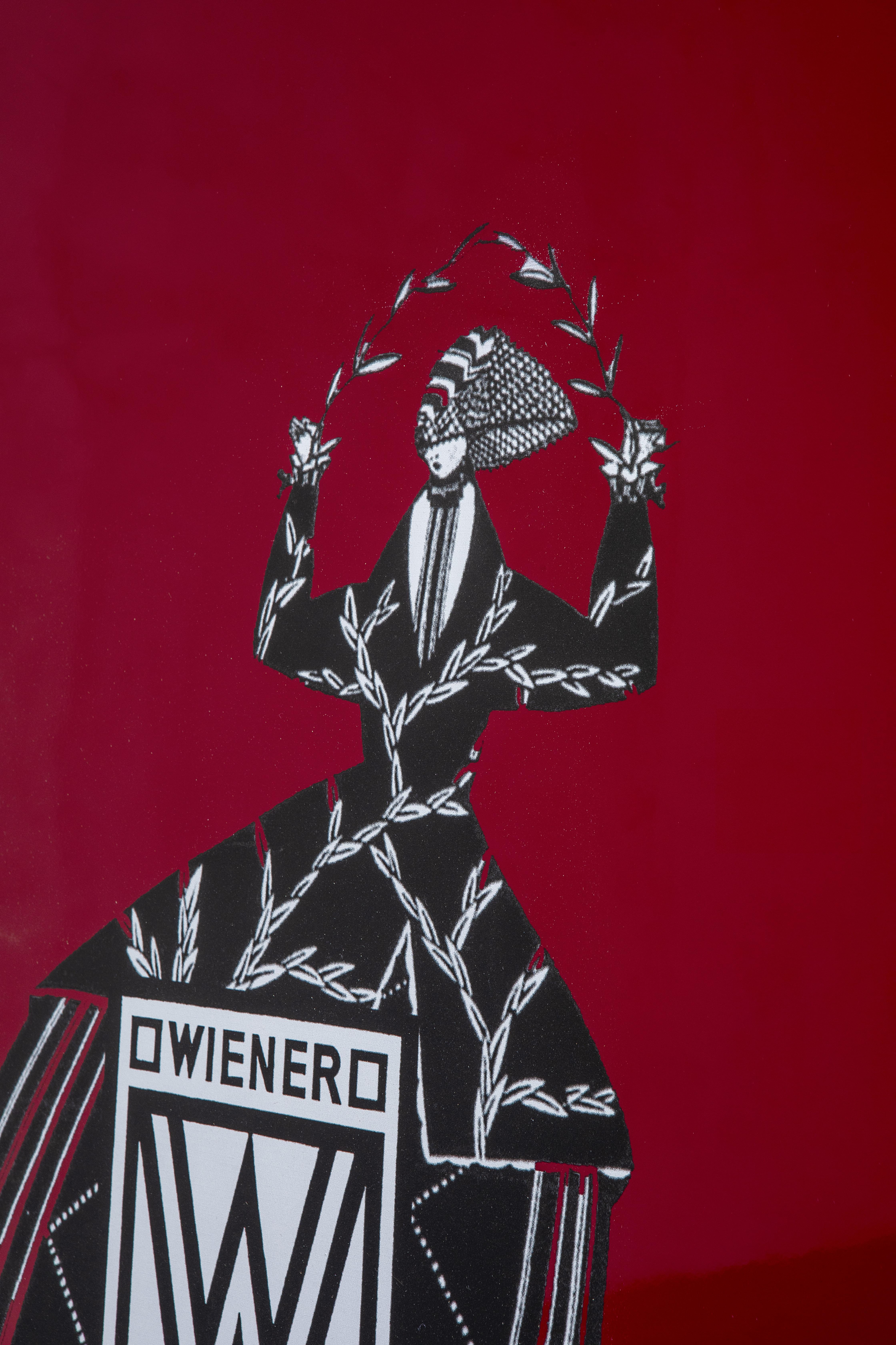 XXIe siècle et contemporain Panneau décoratif Dino Gavina du 20ème siècle, mod. Wien  en vente