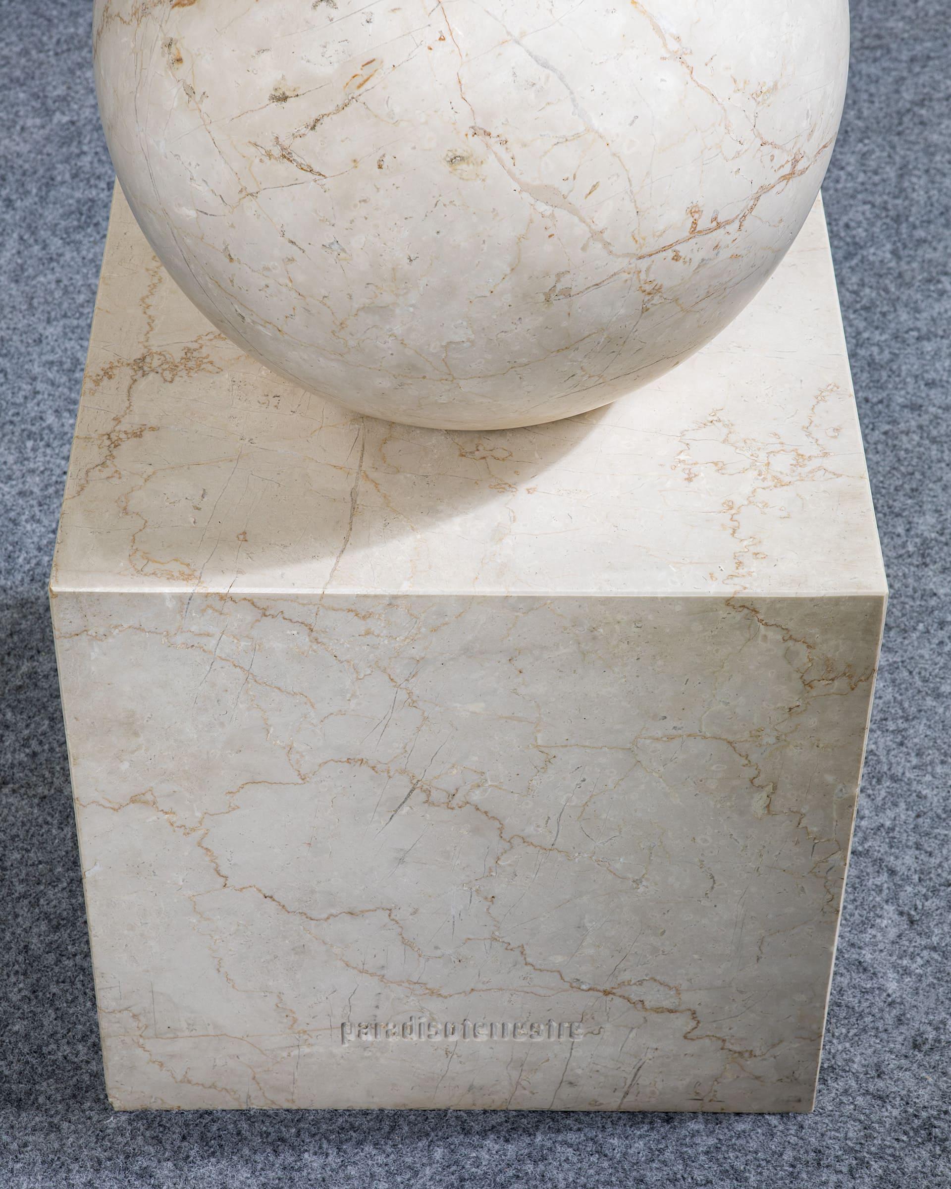 Mid-Century Modern 20th Century Dino Gavina Marble Sculture mod. Altare Della Buona Fortuna  For Sale