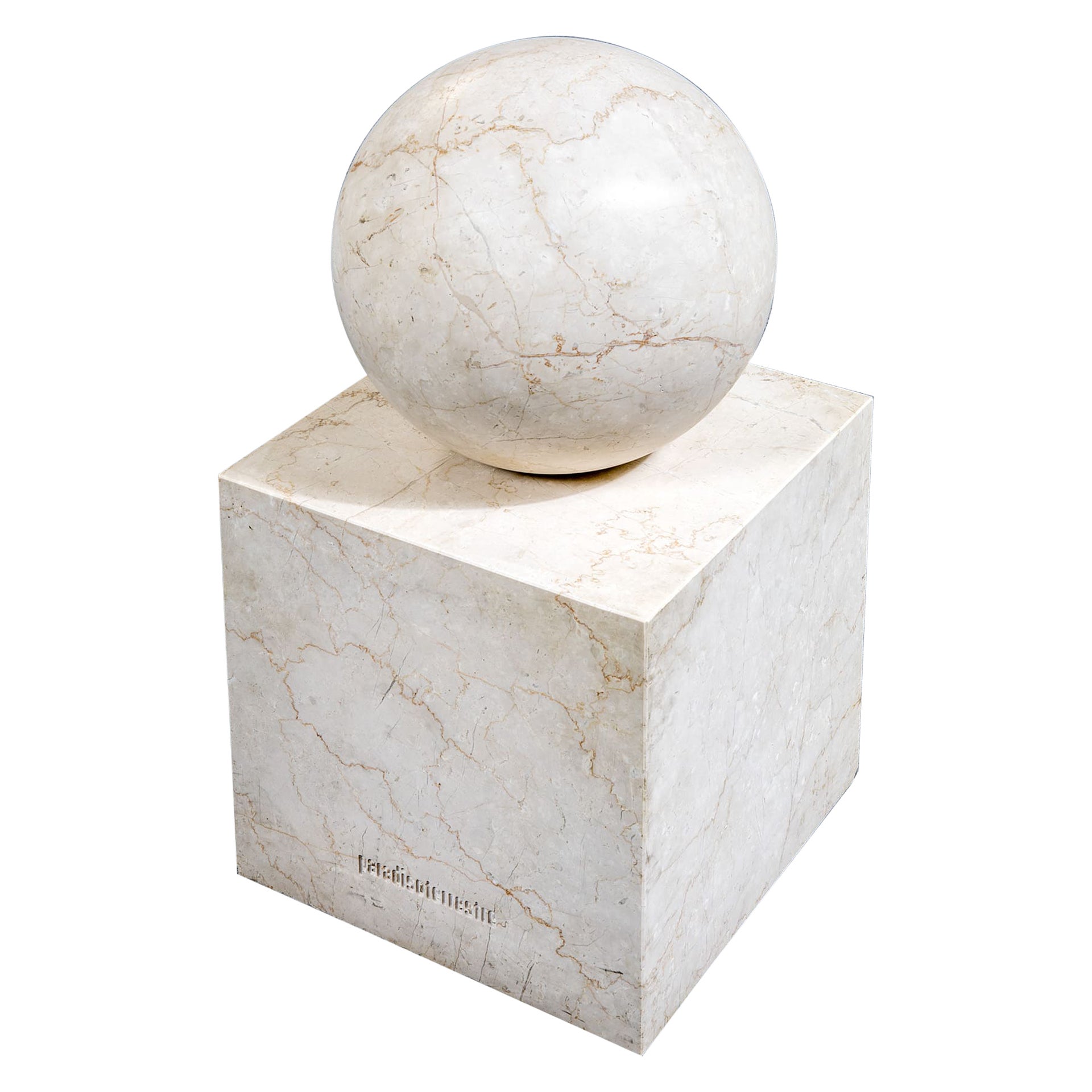 Sculture en marbre Dino Gavina du 20ème siècle, mod. Altare Della Buona Fortuna en vente
