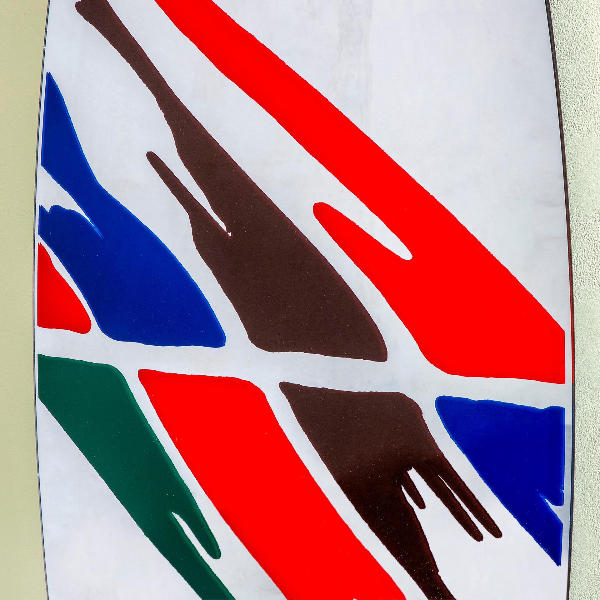 Panel con espejo Dino Gavina del siglo XX mod. Baltimora Moderno de mediados de siglo en venta