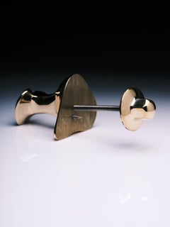 20th Century Door Knob model "Milà no.3" by Antoni Gaudi Polished Solid Brass