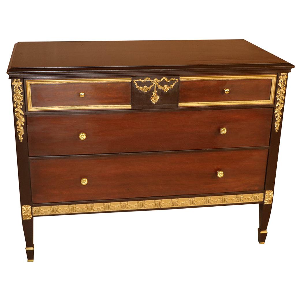 20th Century Dresser Chest of Drawers Louis XVI Style