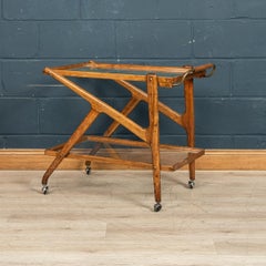 20th Century Drinks Trolley Attributable to Cesare Lacca, Italy, C.1950