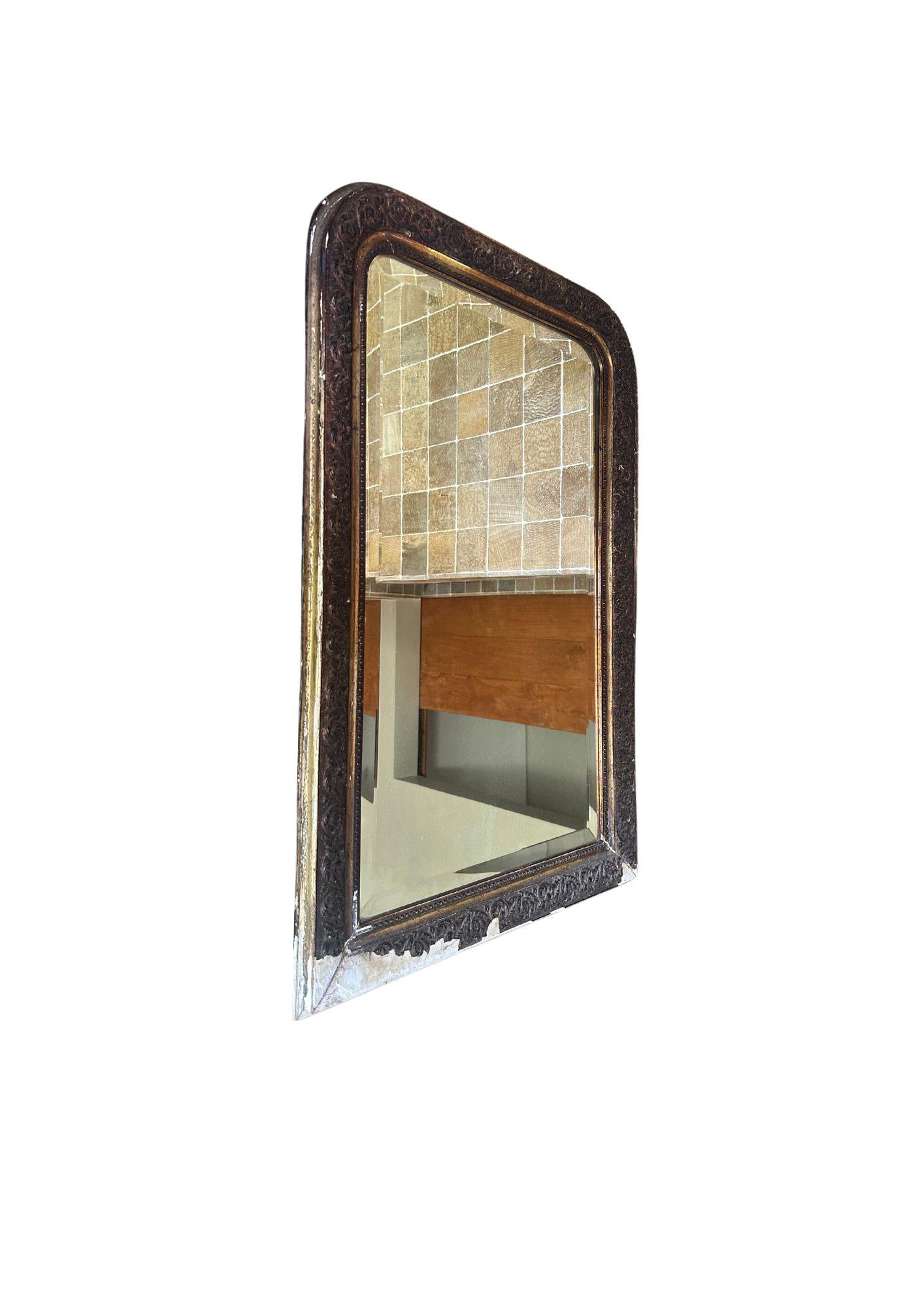 Fait main Miroir colonial hollandais d'Indonésie du 20e siècle en vente