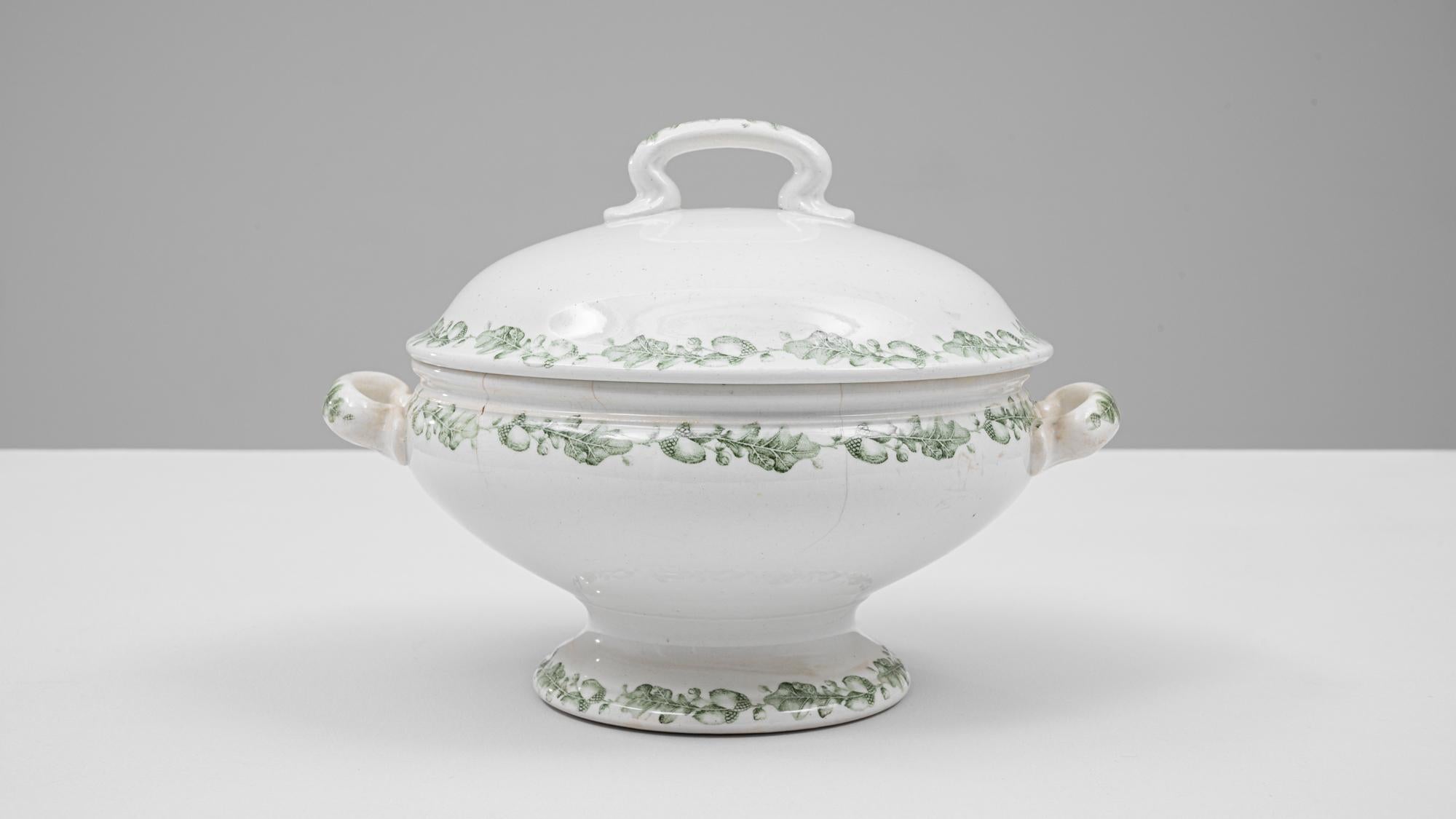 Soupière en porcelaine hollandaise du 20e siècle, édition spéciale, avec couvercle en vente 4