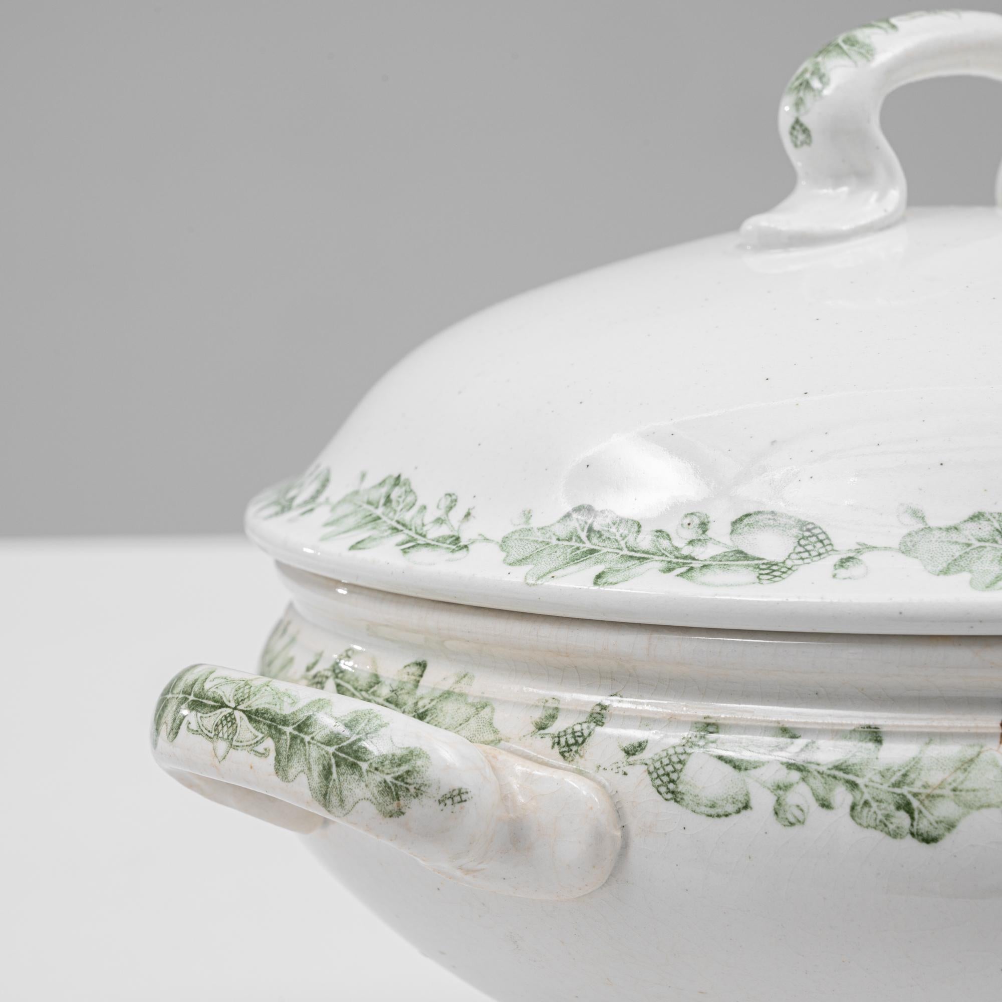 Soupière en porcelaine hollandaise du 20e siècle, édition spéciale, avec couvercle en vente 5