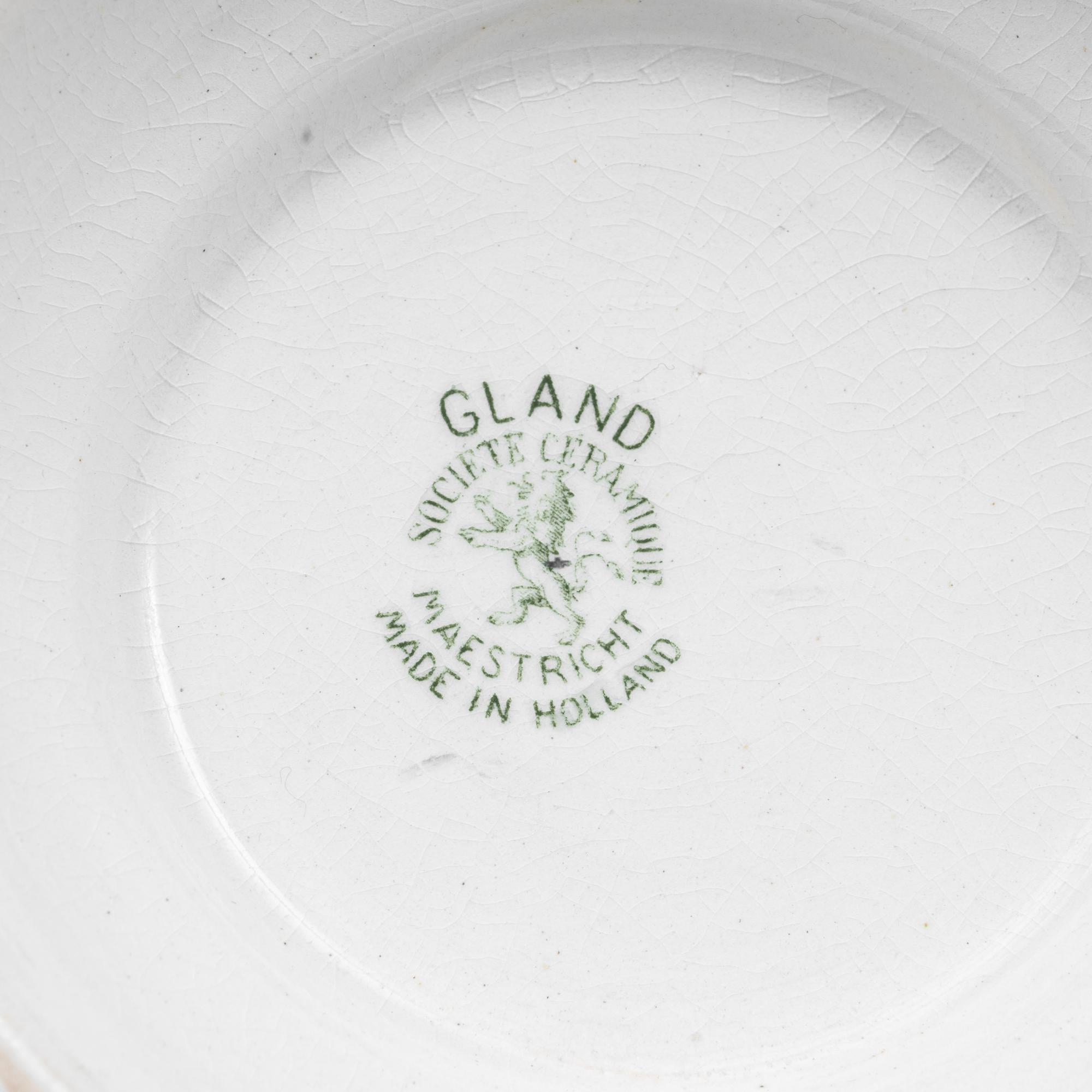 Soupière en porcelaine hollandaise du 20e siècle, édition spéciale, avec couvercle en vente 7