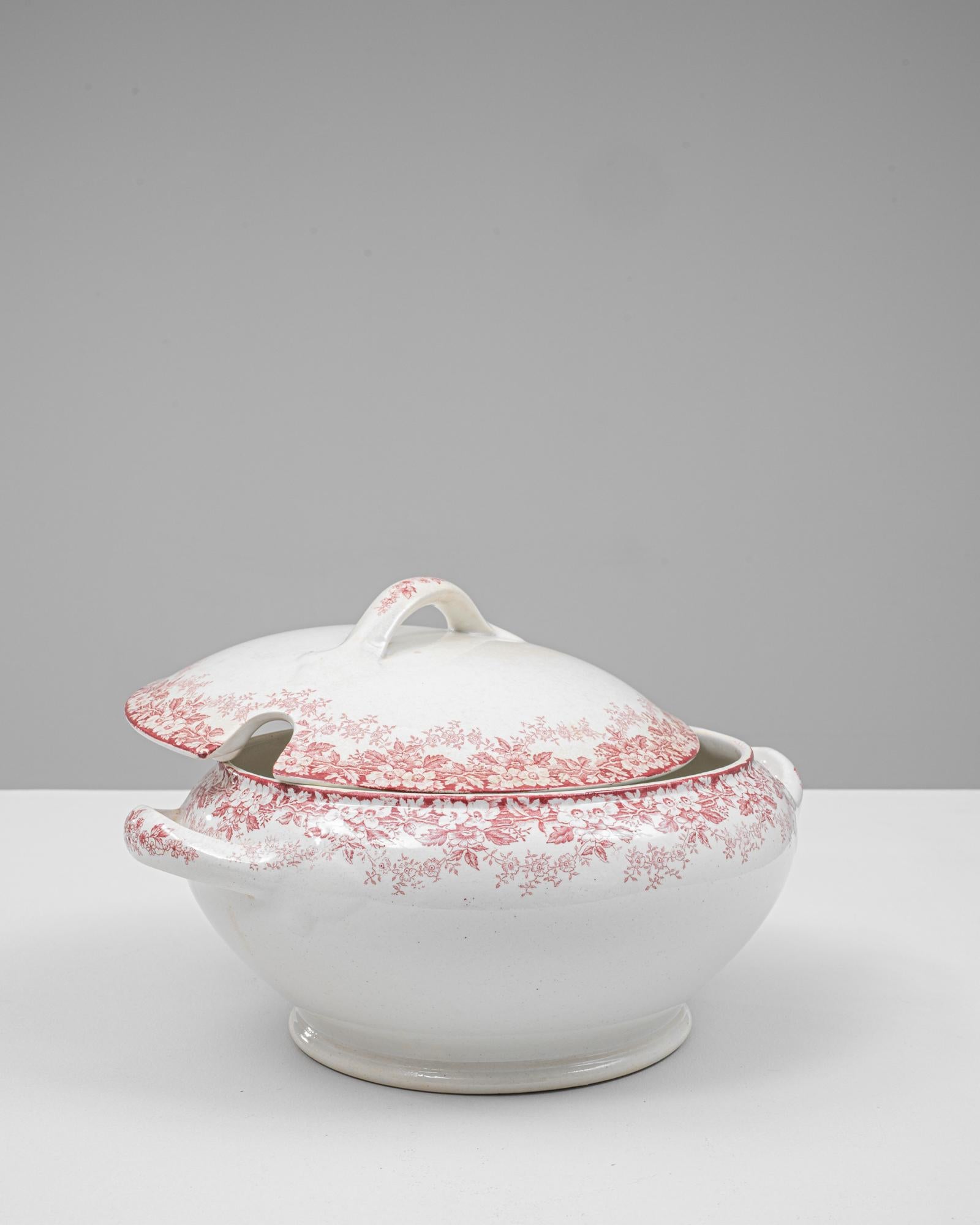 Niederländische Sonderedition Porzellanterrine mit Deckel aus dem 20. im Angebot 2