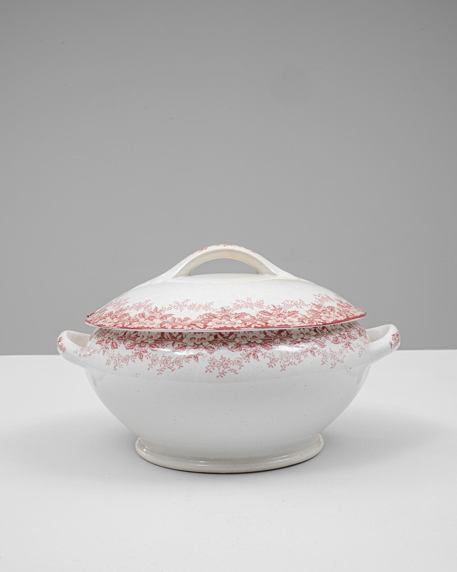 Niederländische Sonderedition Porzellanterrine mit Deckel aus dem 20. im Angebot 4