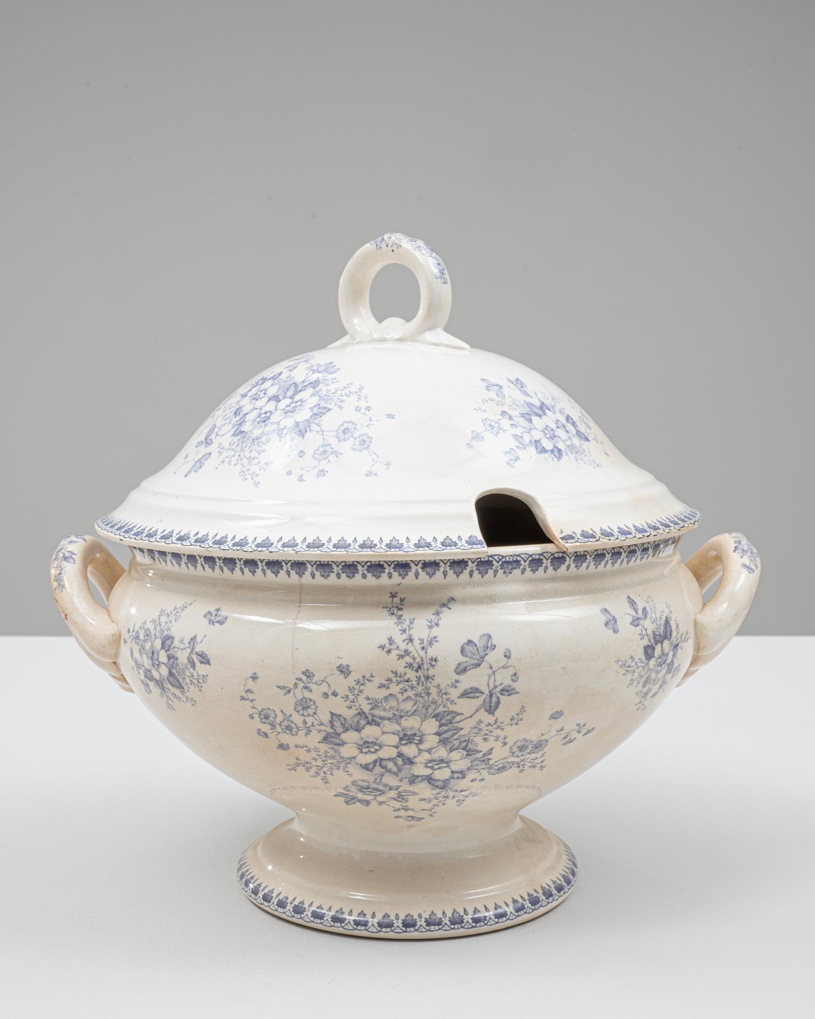 Soupière en porcelaine hollandaise du 20e siècle, édition spéciale, avec couvercle en vente 2