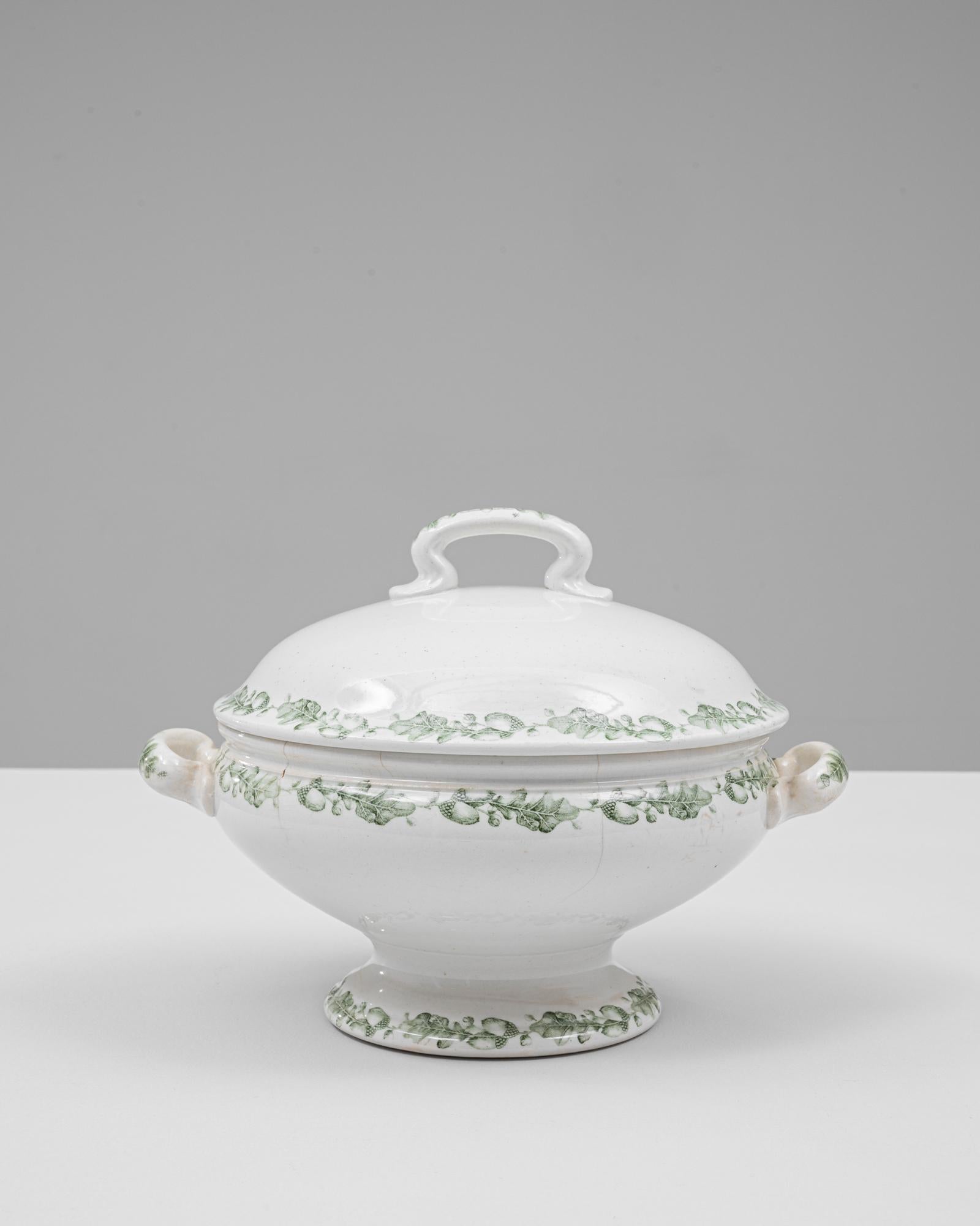 Soupière en porcelaine hollandaise du 20e siècle, édition spéciale, avec couvercle en vente 3