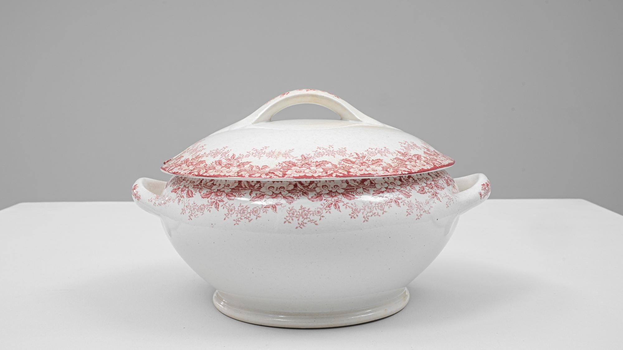 Niederländische Sonderedition Porzellanterrine mit Deckel aus dem 20. im Angebot 5